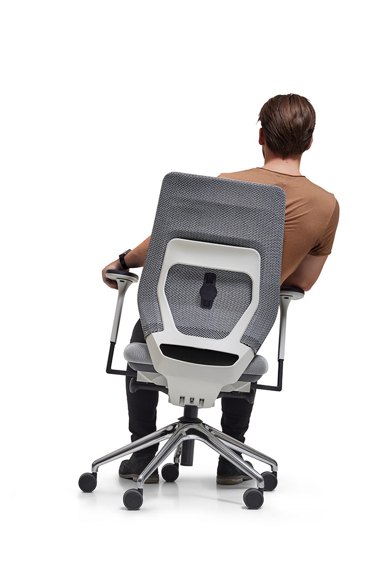 Ergonomie 360 Grad Synchromechanik Bürostuhl Asiento grau | Primo Vero GmbH | Bürostühle Chur | Bürostühle online kaufen
