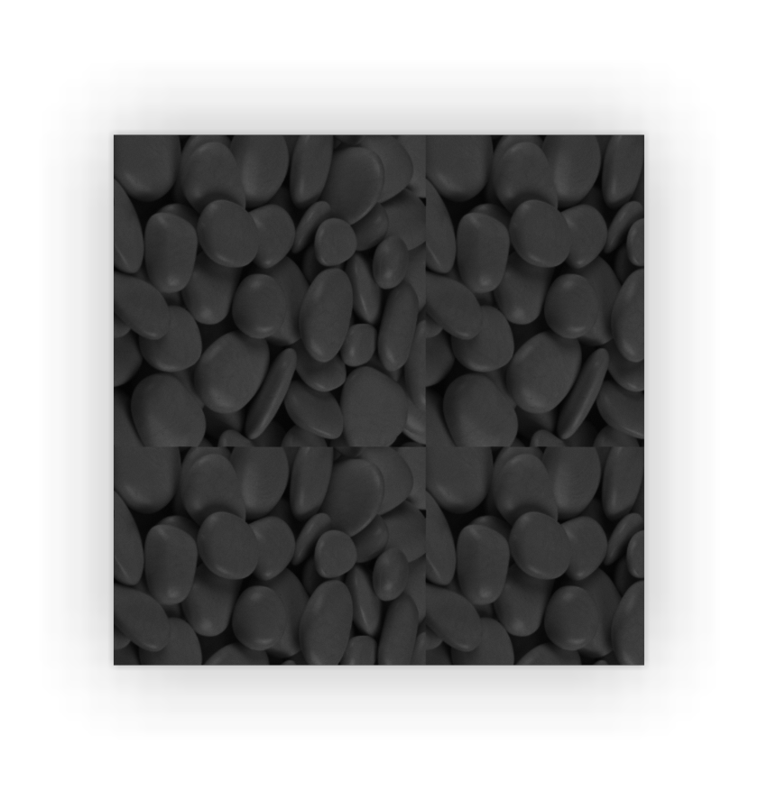 Kunststoffsteine schwarz 2.36 kg - Primo Vero