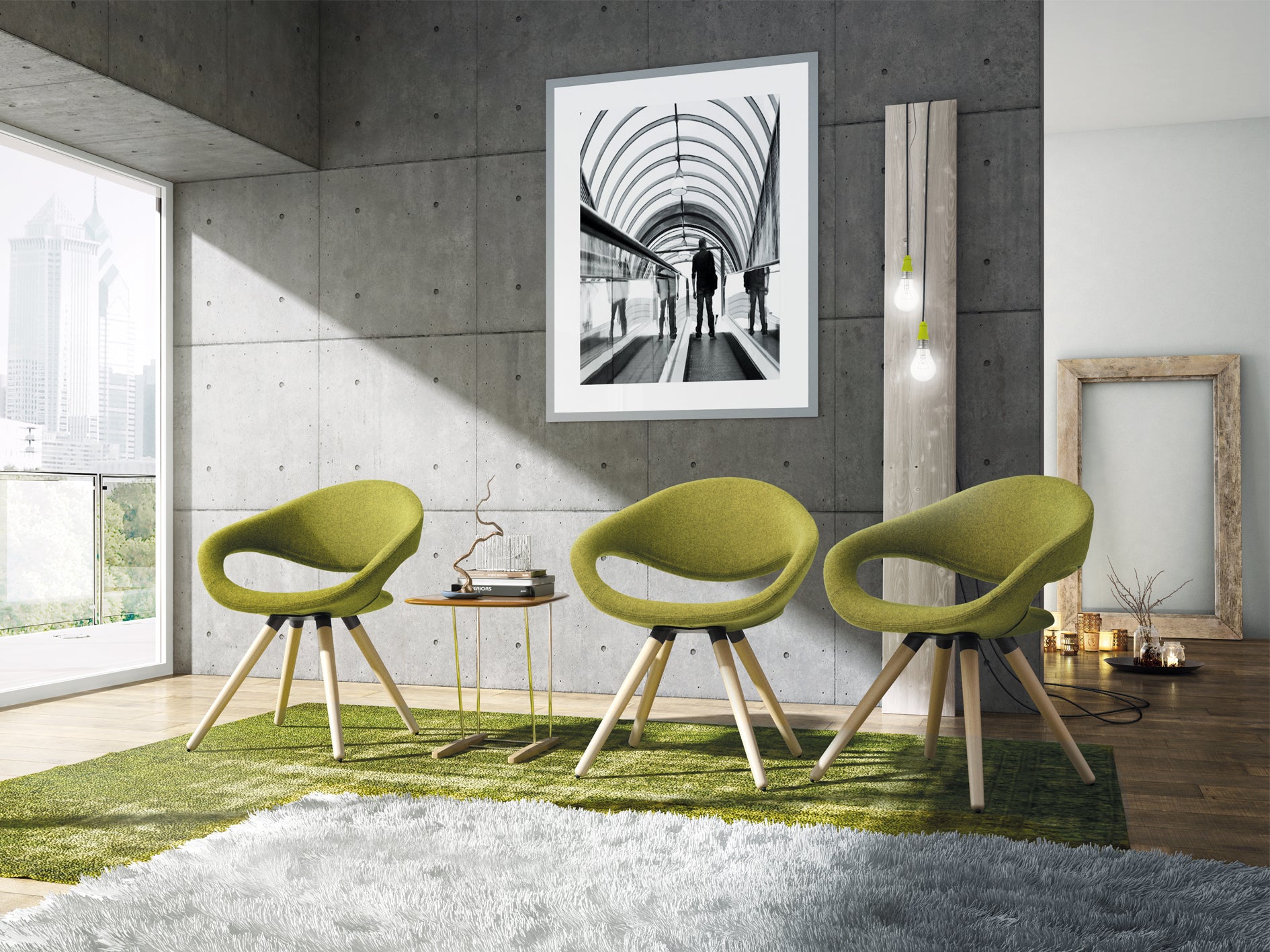 Besuchersessel | Elan | 4 - Fussgestell | konfigurierbar - Primo Vero