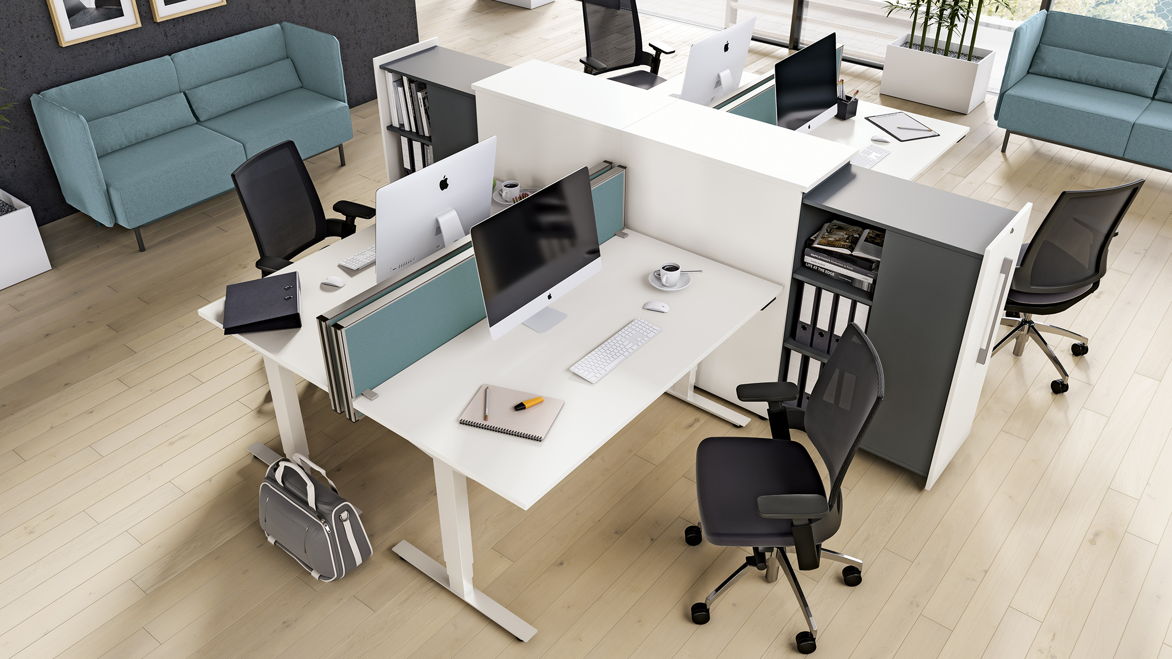 Produktivitätssteigerung durch Büromöbel | Primo Vero GmbH | Büroplanung Schweiz