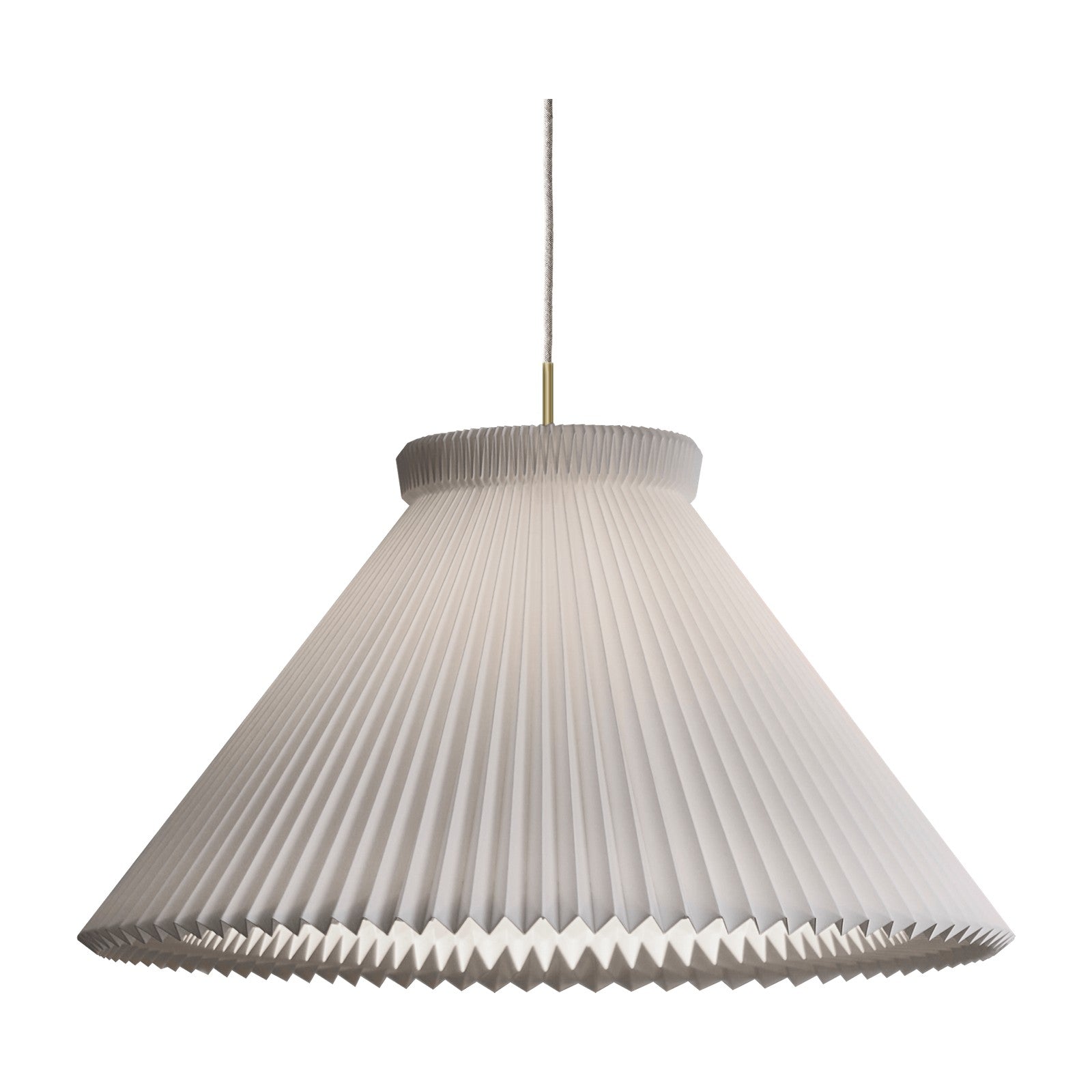 Modell 1 Mega Pendelleuchte von LE KLINT, Detailaufnahme auf Weiss