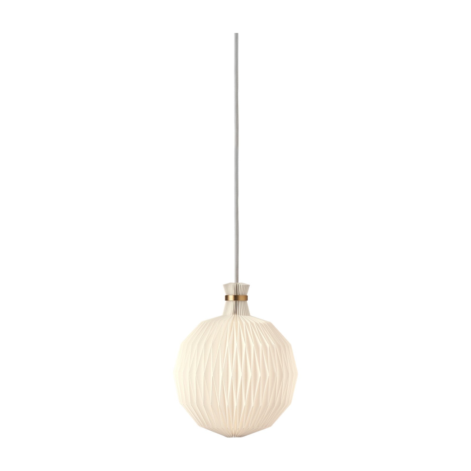 Modell 101 Mini KAARE KLINT Legacy Pendelleuchte von LE KLINT, weitere Ansicht auf Weiss