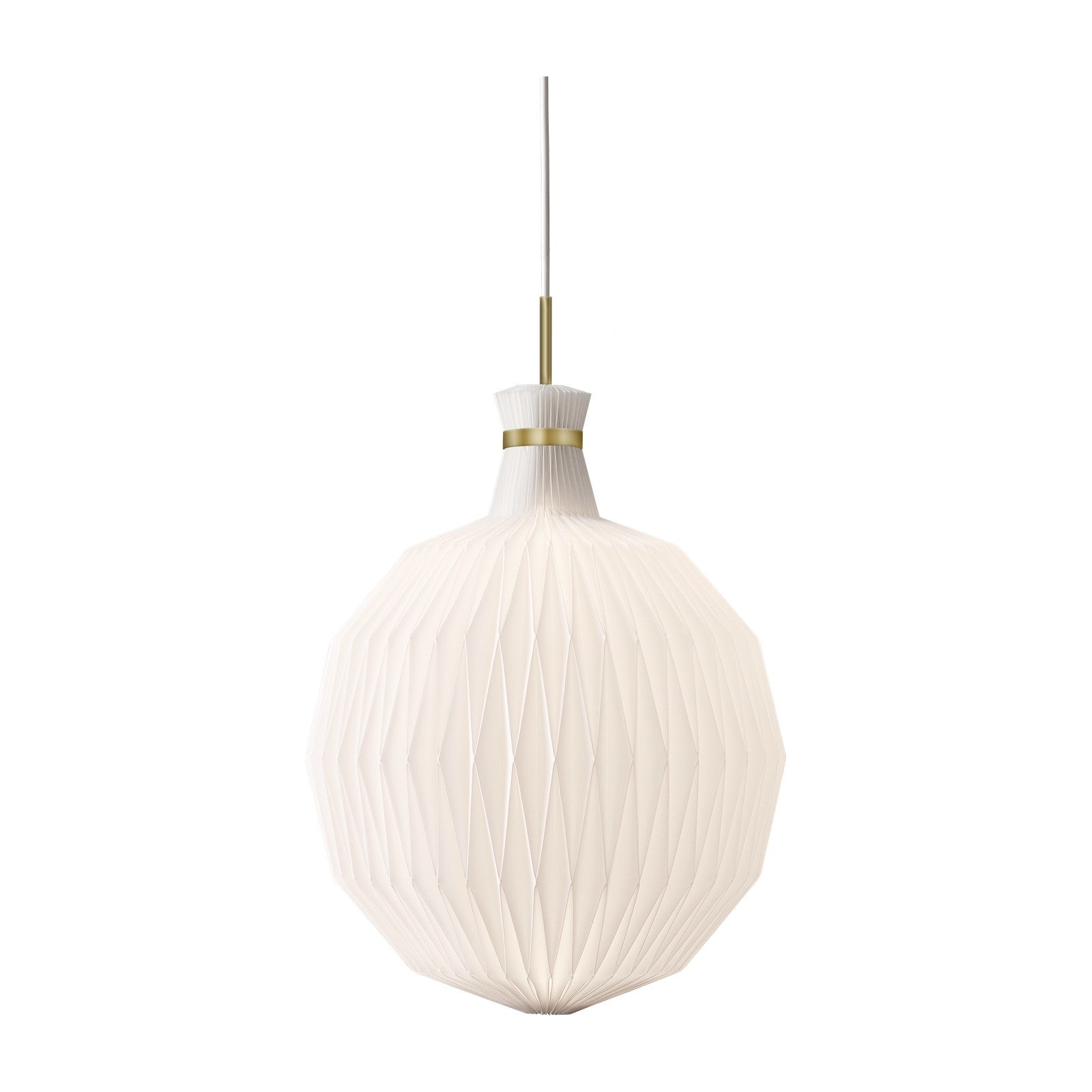 Modell 101 Lanterne XL Pendelleuchte von LE KLINT, weitere Ansicht auf Weiss