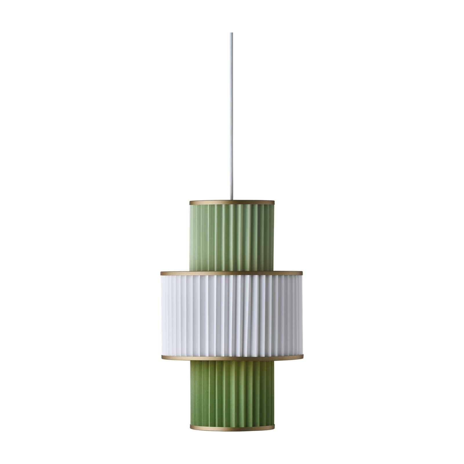 Modell 111 Plivello Pendelleuchte von LE KLINT, weisser Freisteller