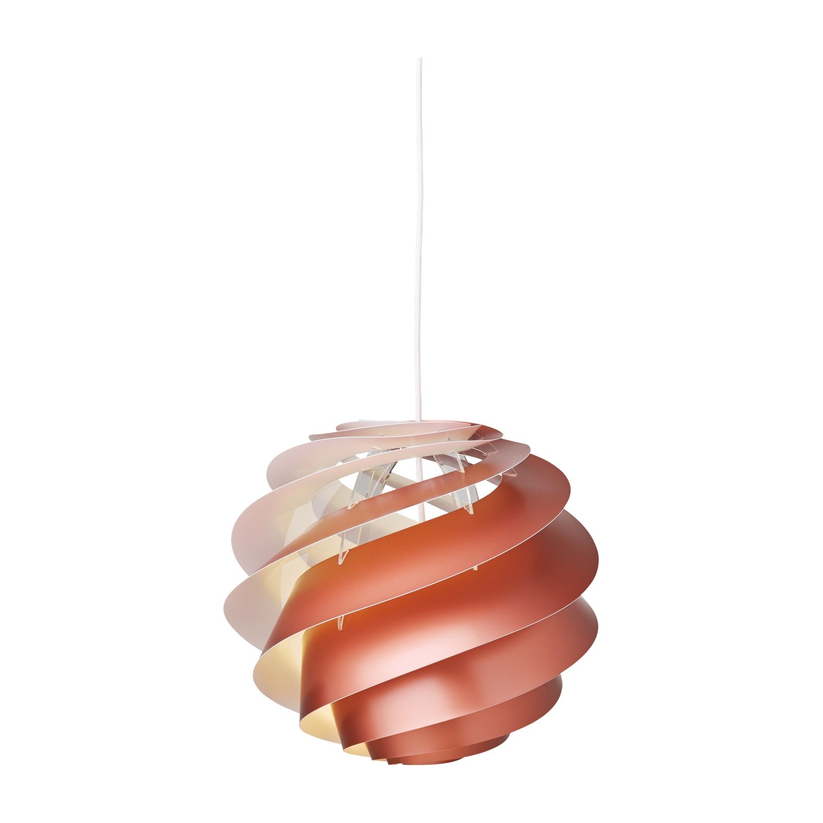 Modell 1313 Swirl 3 Pendelleuchte von LE KLINT, weitere Ansicht auf Weiss