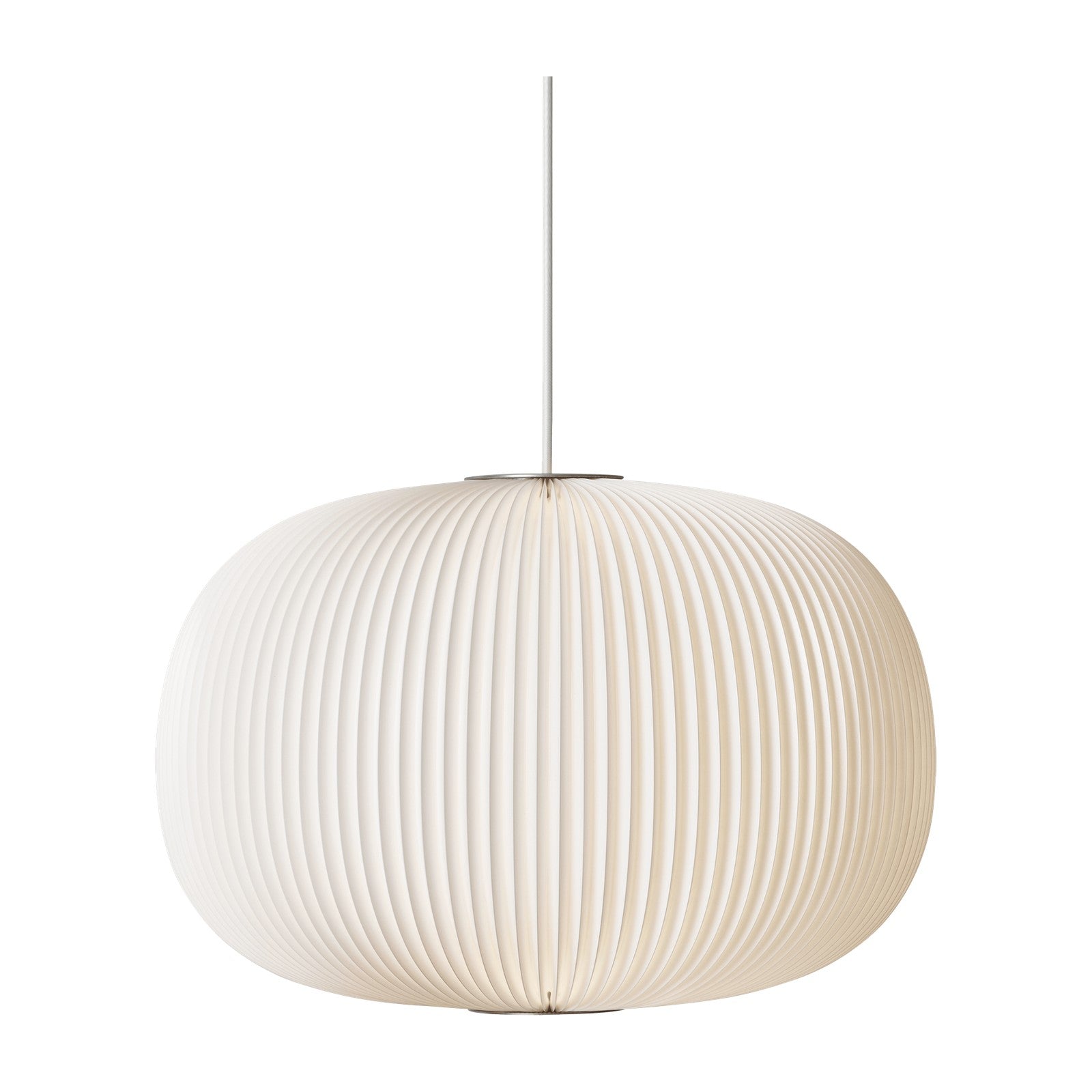 Modell 132 Lamella 1 Pendelleuchte von LE KLINT, weitere Ansicht auf Weiss