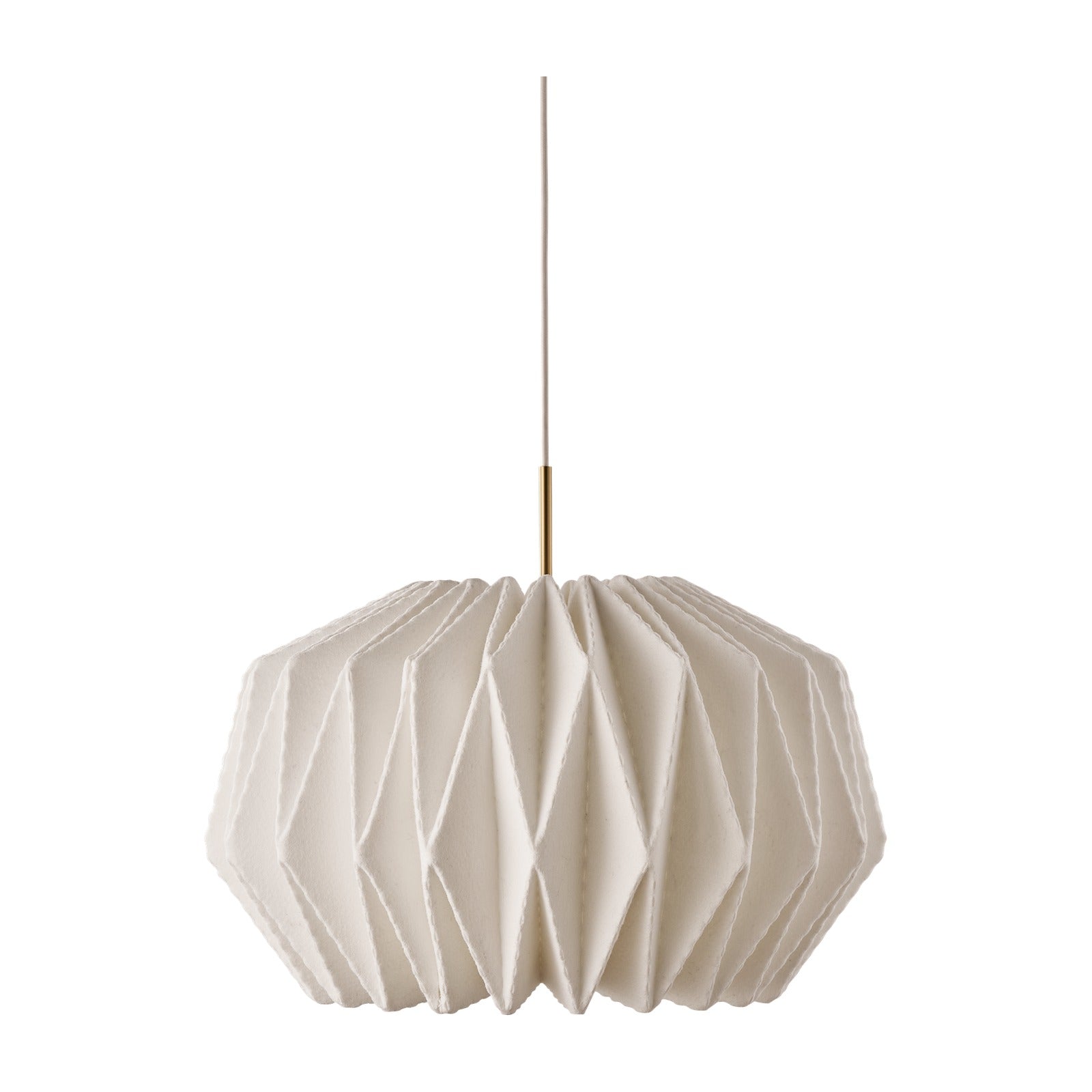 Modell 164 Softly Pleated I Pendelleuchte von LE KLINT, weitere Ansicht auf Weiss