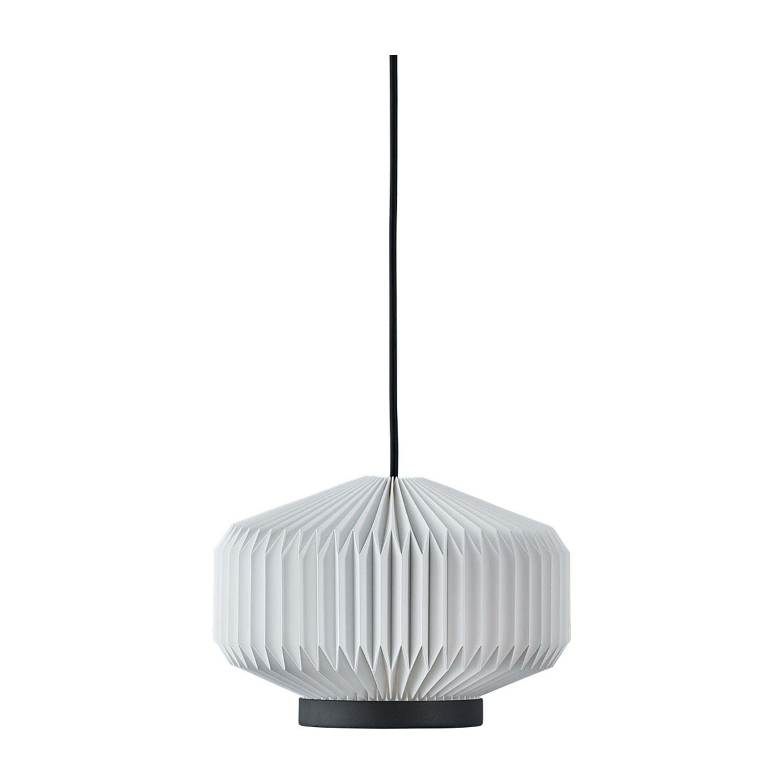 Modell 186 Shibui Pendelleuchte von LE KLINT, weitere Ansicht auf Weiss
