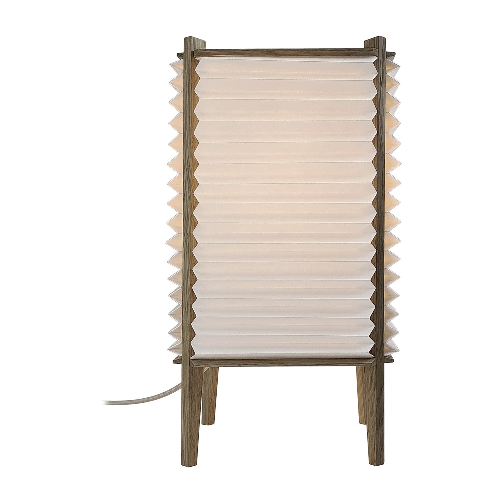 Modell 303 Bee Hive Tischleuchte von LE KLINT, weitere Ansicht auf Weiss