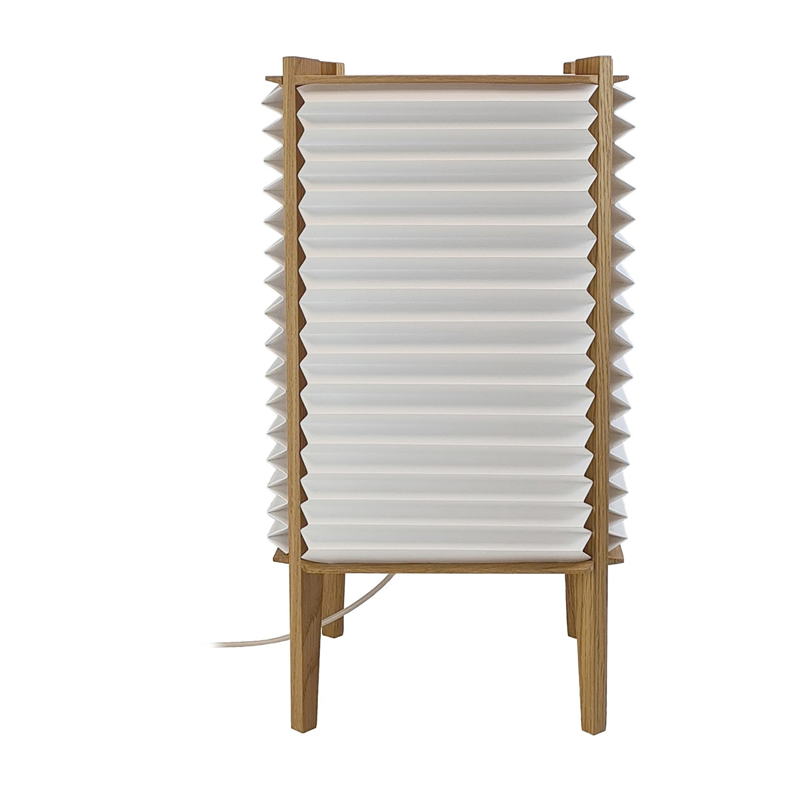 Modell 303 Bee Hive Tischleuchte von LE KLINT, Detailaufnahme auf Weiss