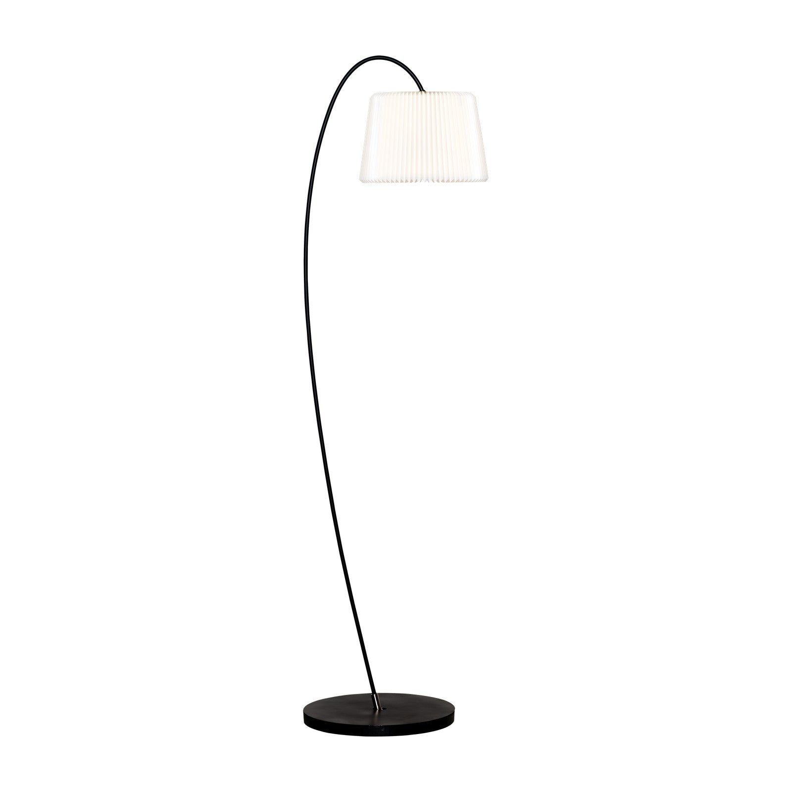 Modell 320 Snowdrop Stehleuchte von LE KLINT, weisser Freisteller