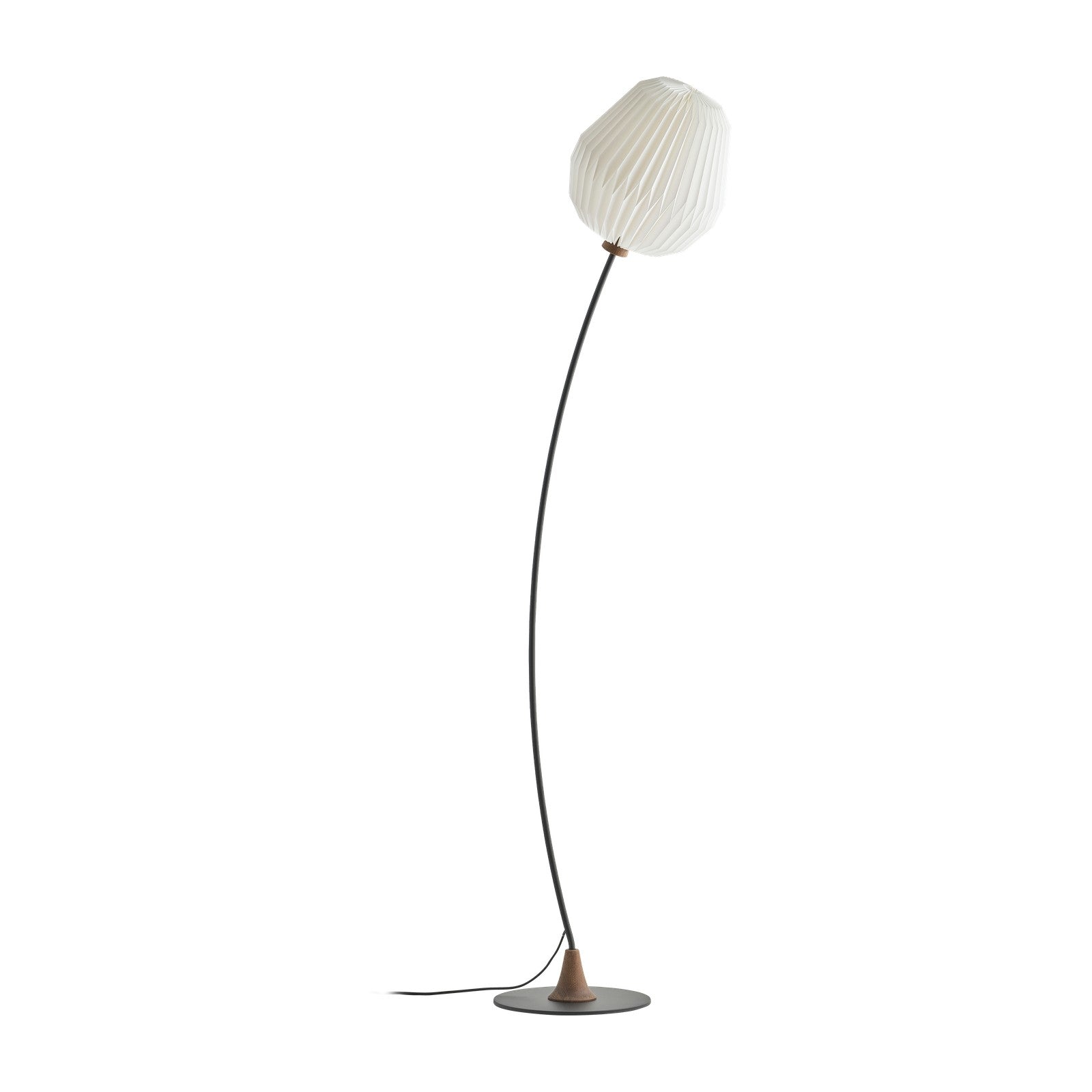 Modell 330 Bouquet Stehleuchte von LE KLINT, Detailaufnahme auf Weiss