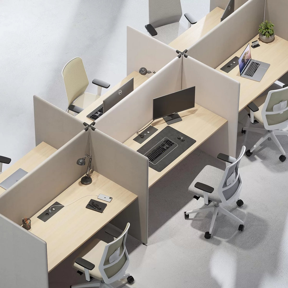 MY SPACE | Bench – Bench-Arbeitsplatzsystem – Produktabbildung 14