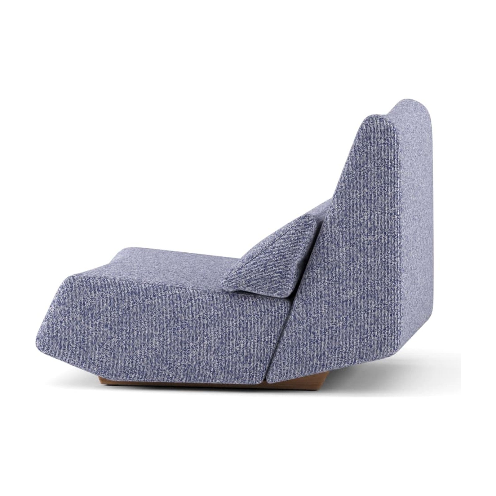 Absent Loungesessel | Outdoor von Prostoria, freigestellt vor weissem Hintergrund, Ansicht von schräg hinten.