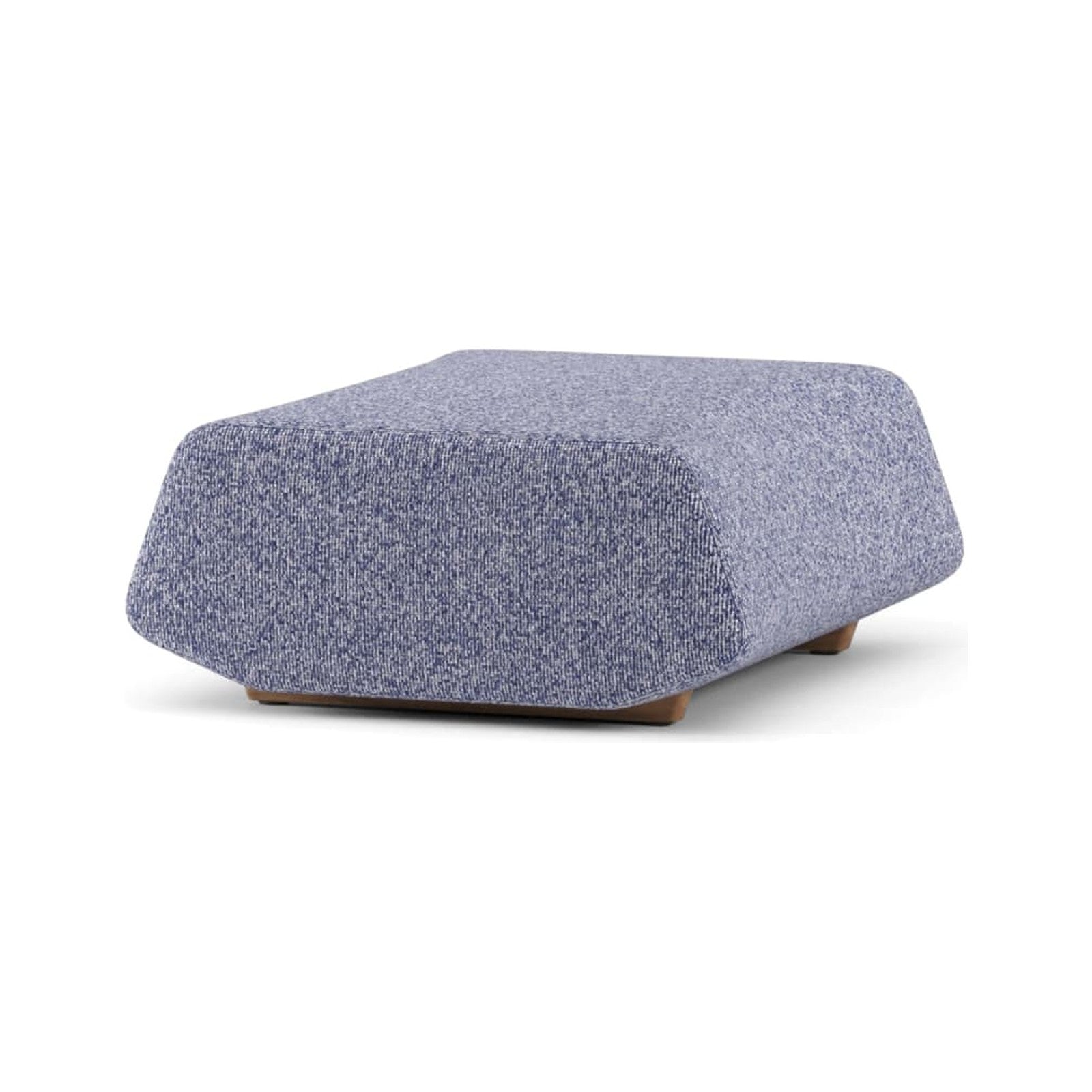Absent Pouf | Outdoor von Prostoria, freigestellt vor weissem Hintergrund, Ansicht von schräg hinten.