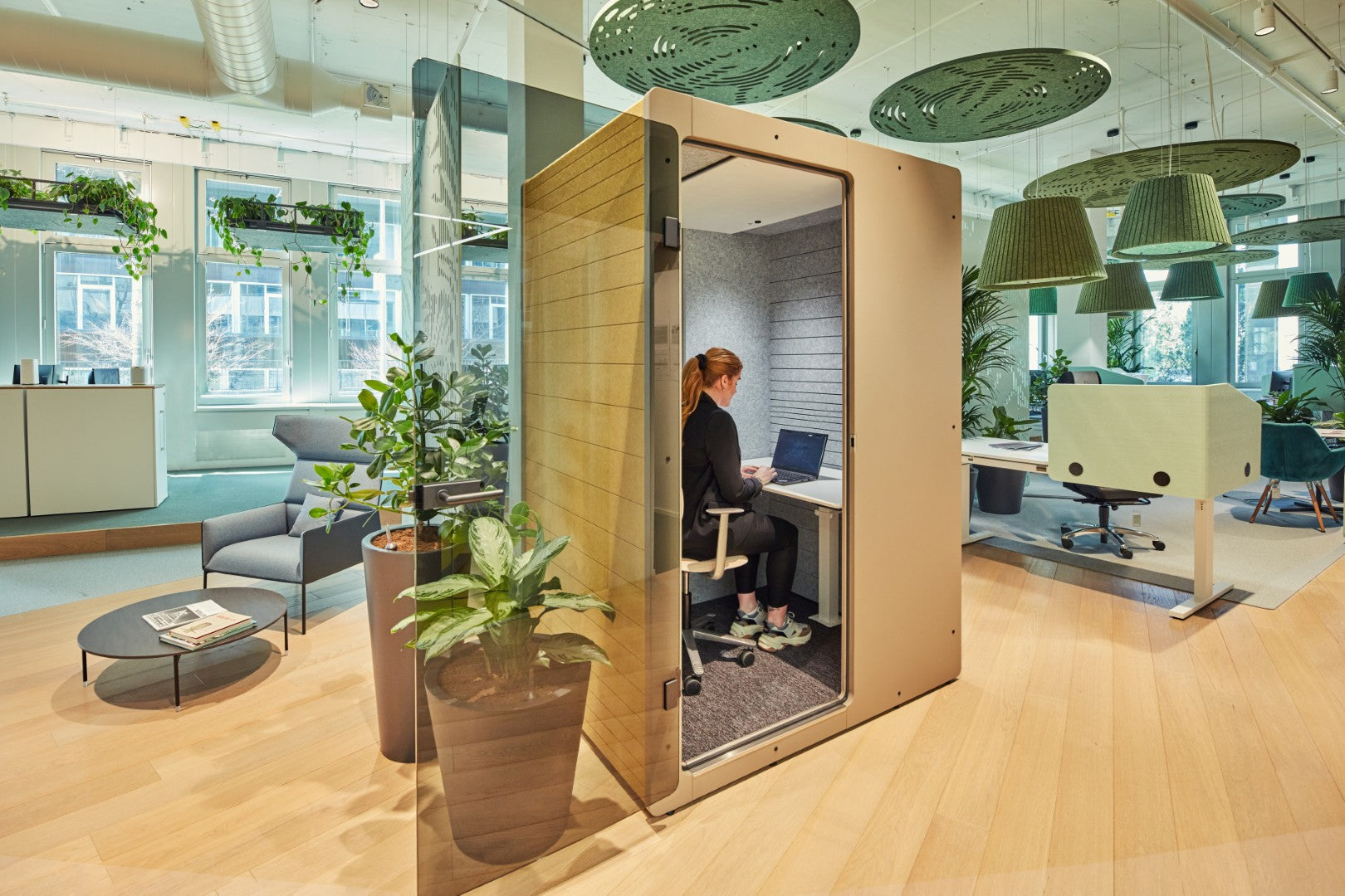 Deckenpanel Jungle – Deckenabsorber – Produktabbildung 13