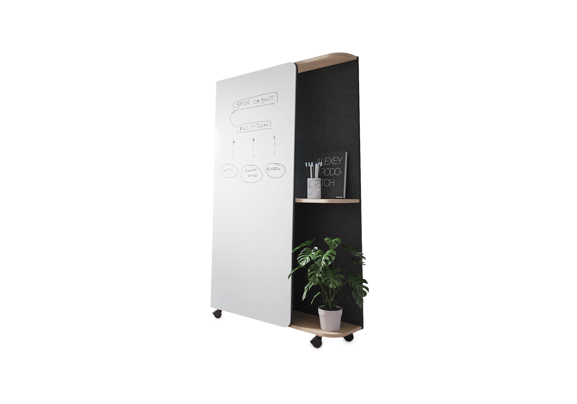 Glimåkra Gemini mobile Schreibtafel, Ansicht 3