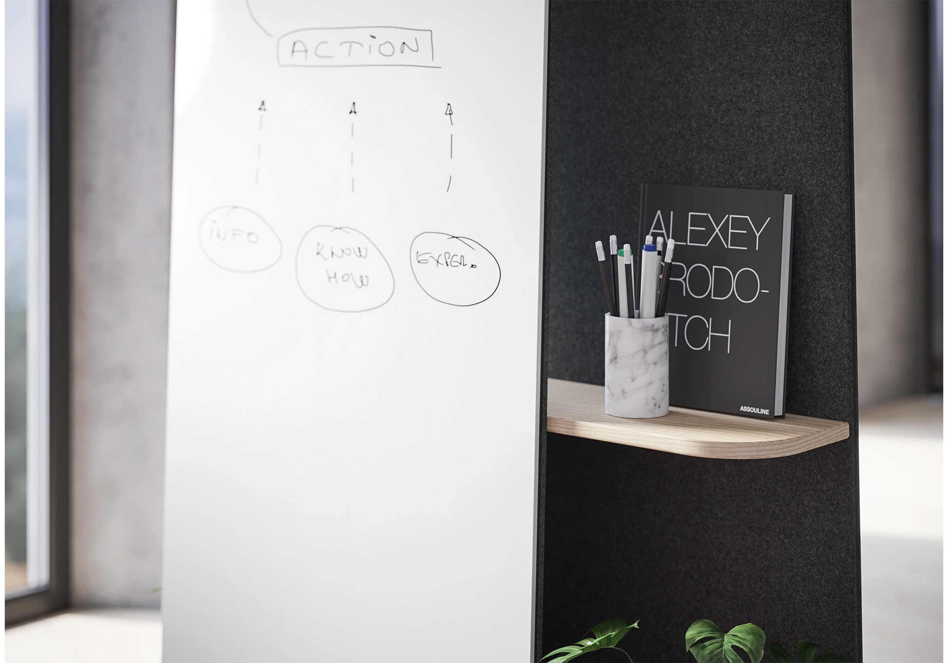 Glimåkra Gemini mobile Schreibtafel, Ansicht 7