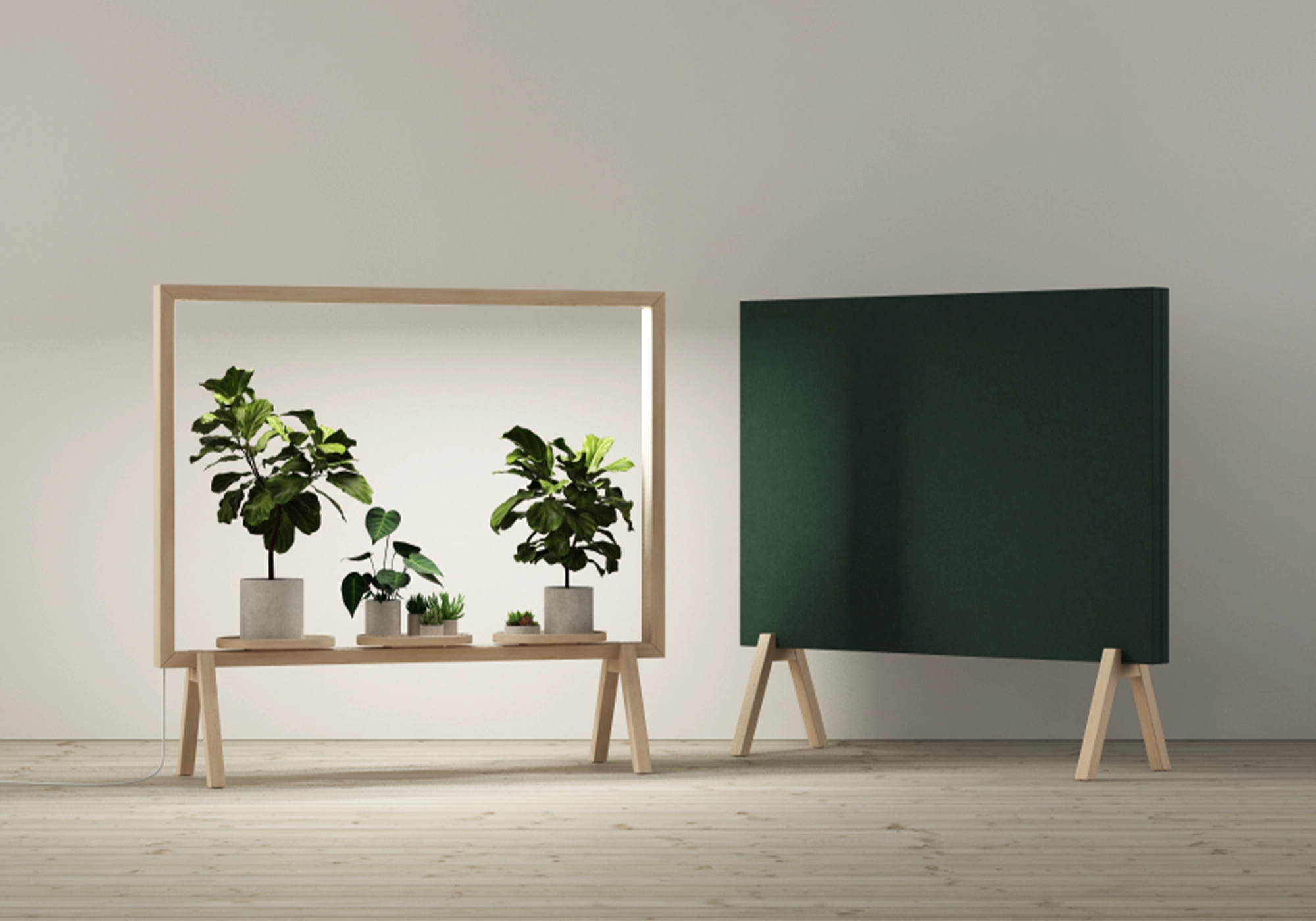 Glimåkra GreenFrame Stellwand, Ansicht 7