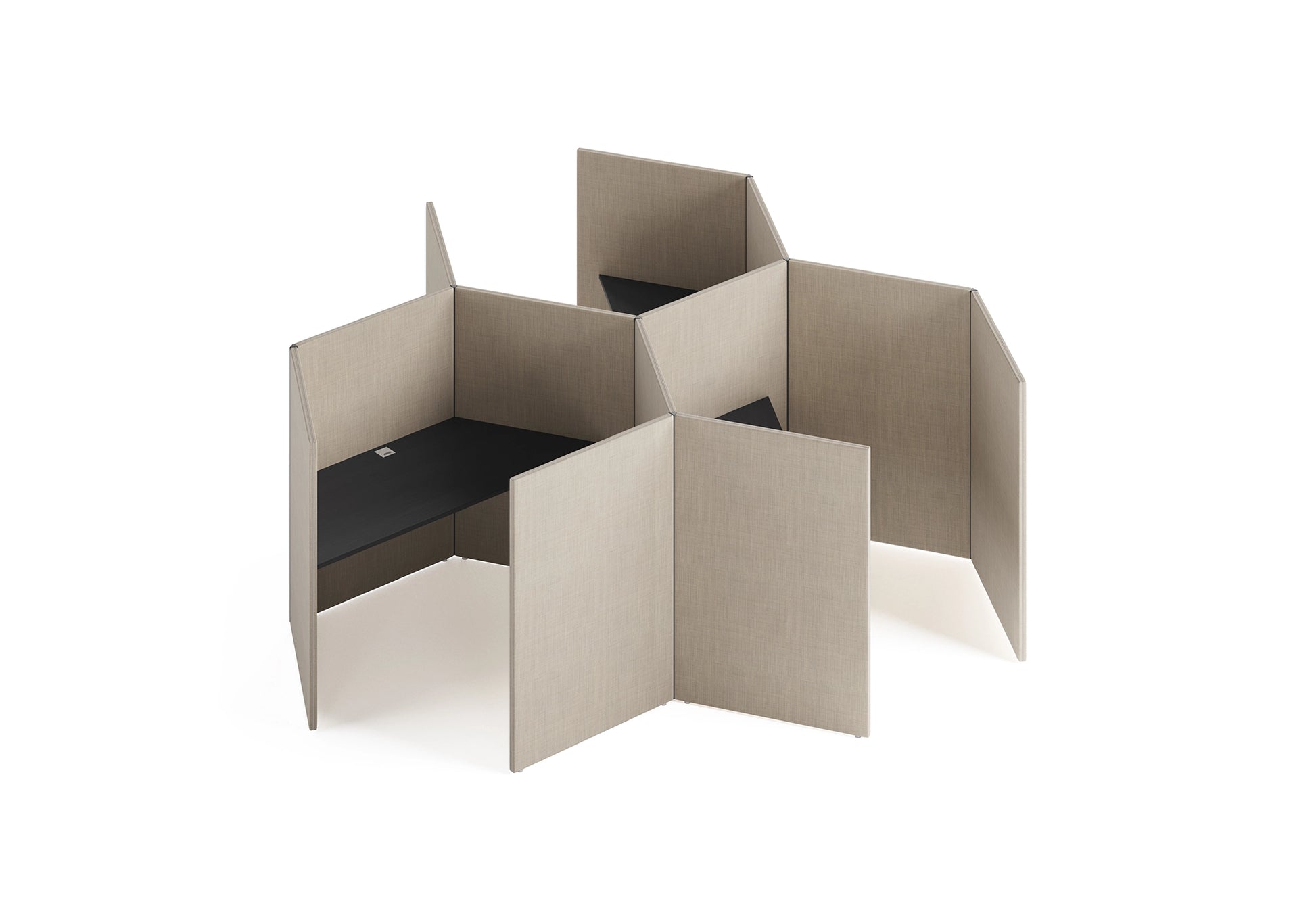Glimåkra Limbus Hexagon Arbeitskabine, Ansicht 3