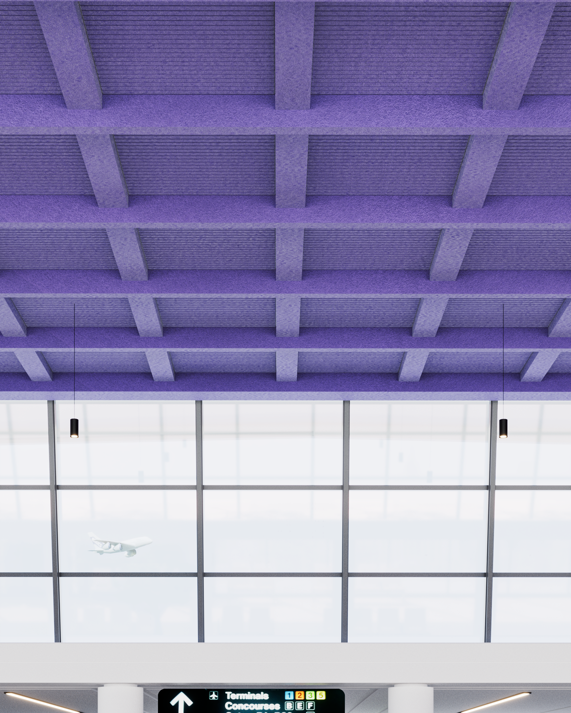 Modulare Decken Grid Mero – Deckenbaffel – Produktabbildung 9