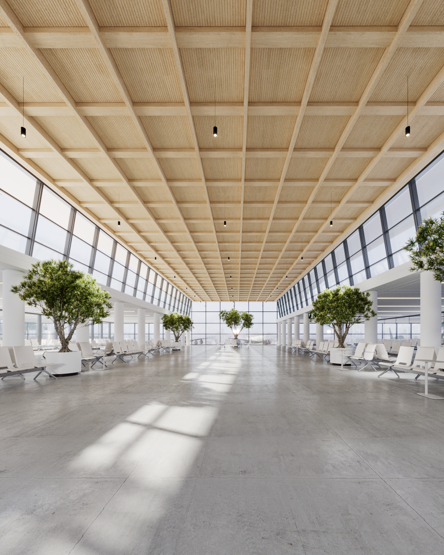 Modulare Decken Grid Mero – Deckenbaffel – Produktabbildung 17