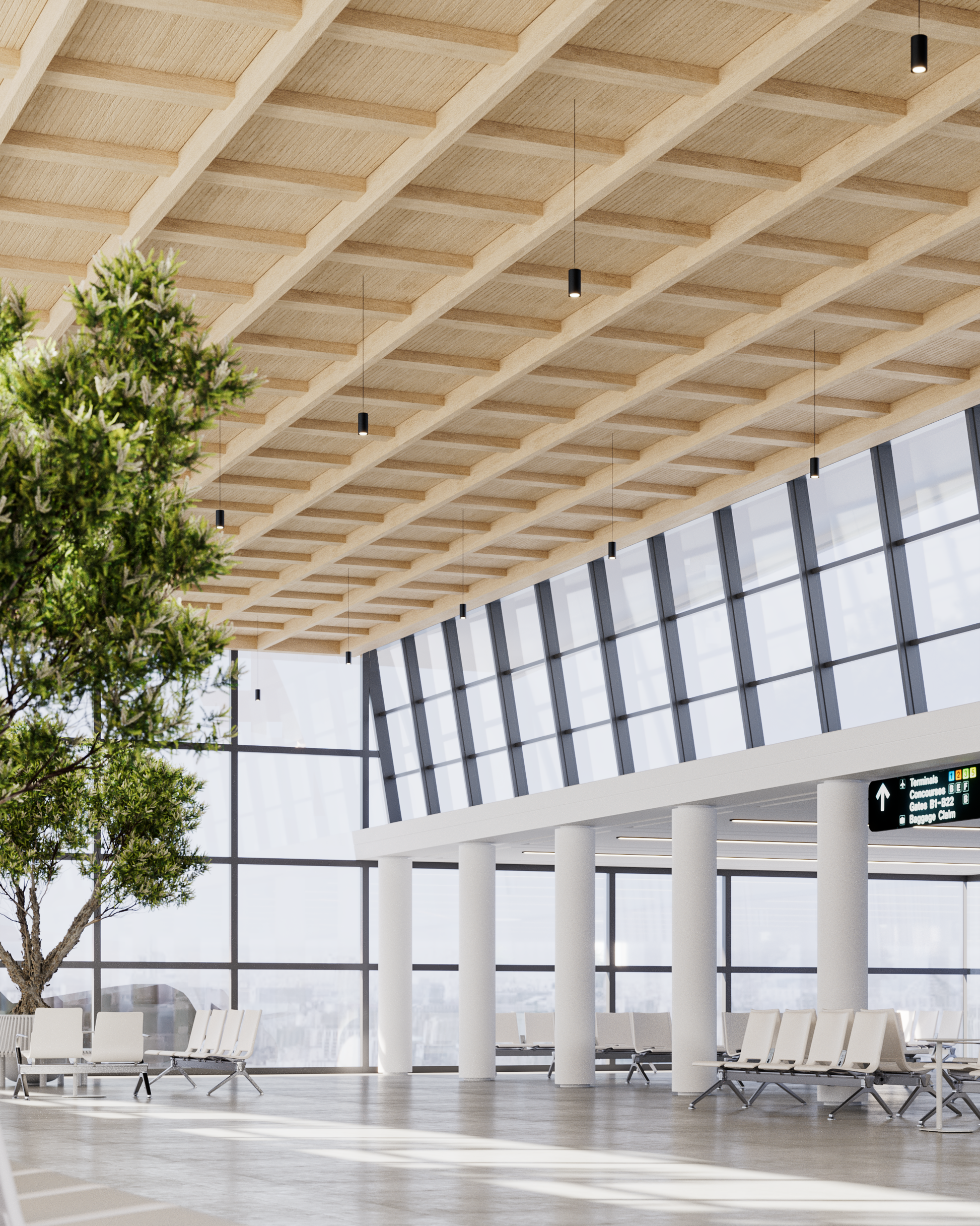 Modulare Decken Grid Mero – Deckenbaffel – Produktabbildung 11