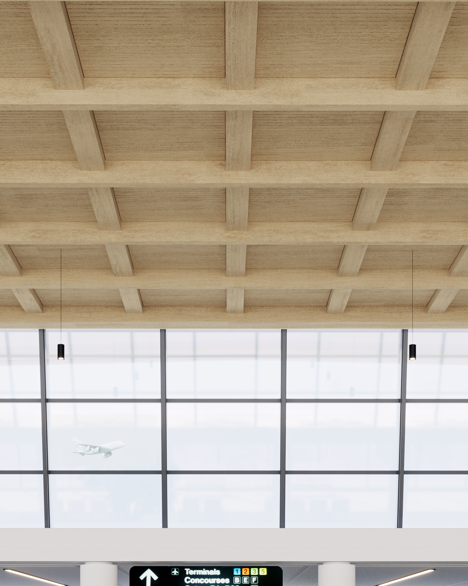 Modulare Decken Grid Mero – Deckenbaffel – Produktabbildung 12