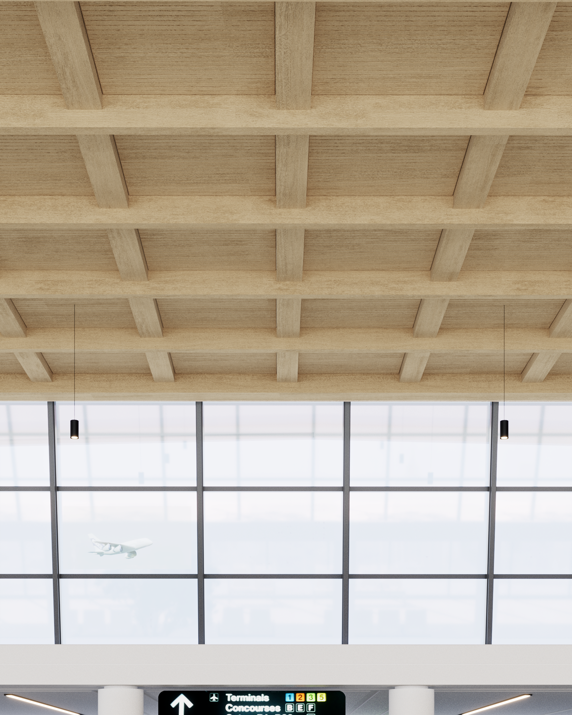 Modulare Decken Grid Mero – Deckenbaffel – Produktabbildung 12