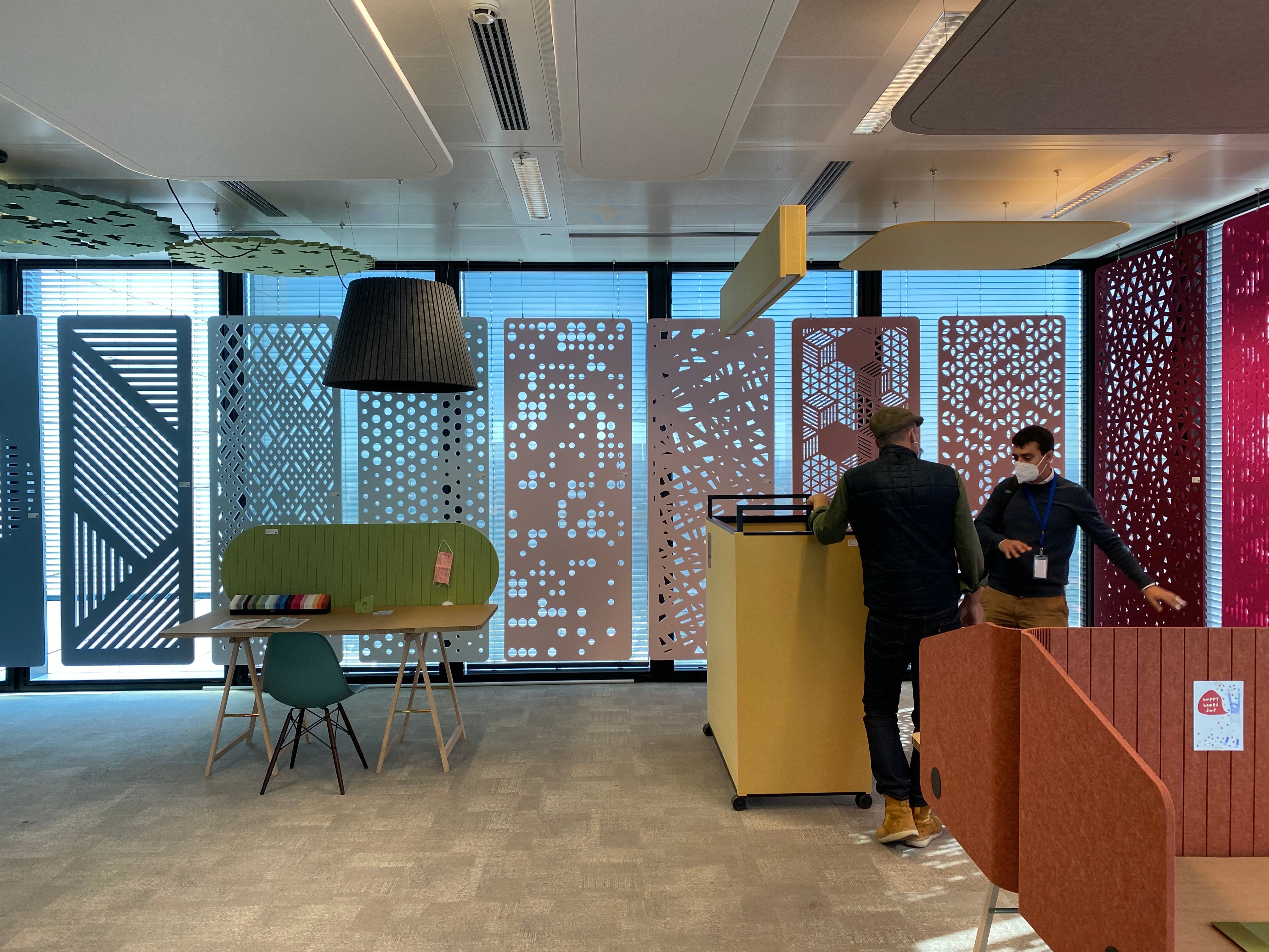 Arbeitsplatztrenner Wrap Performance – Akustische Tischtrenner – Produktabbildung 13