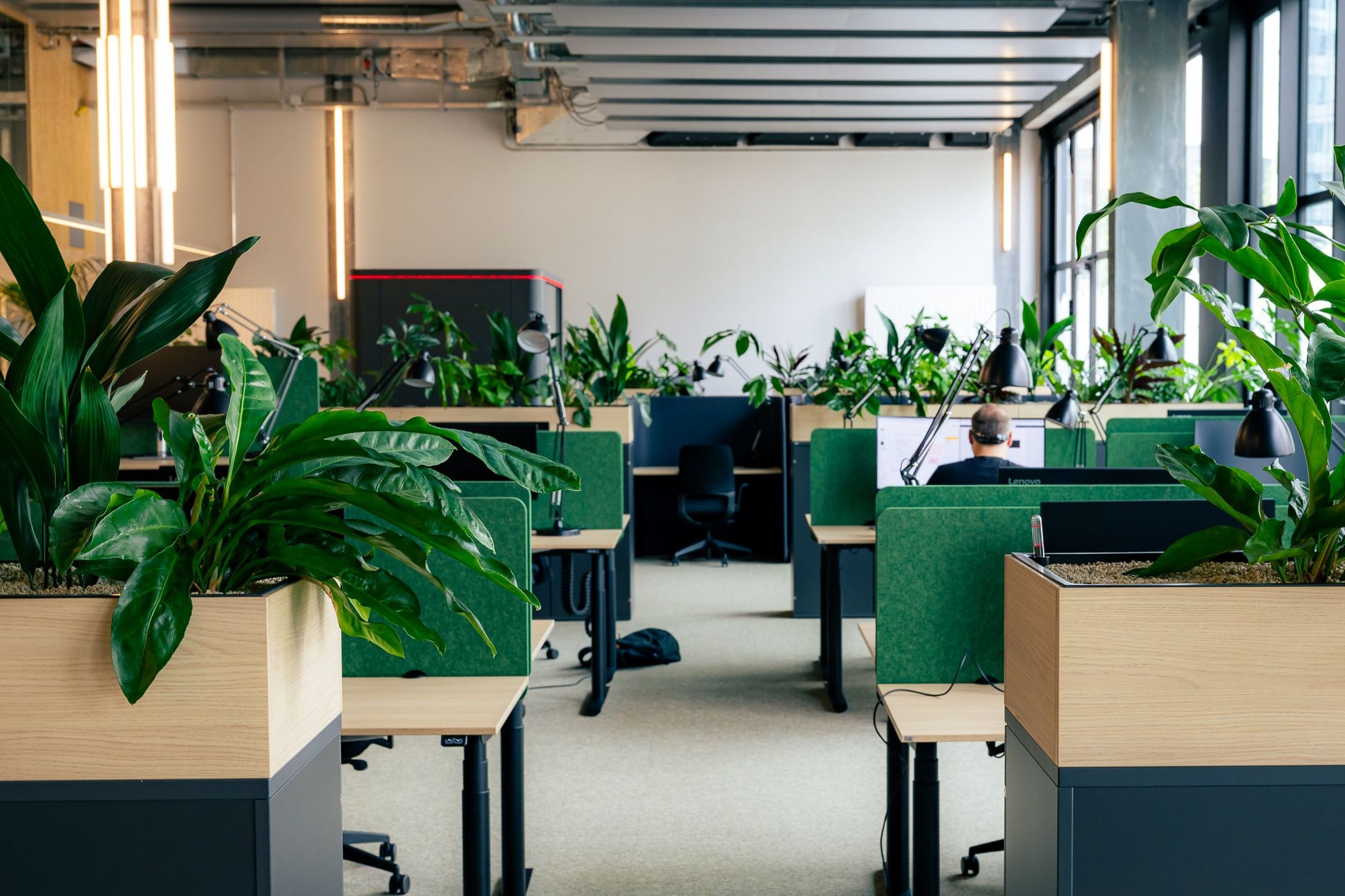 Arbeitsplatztrenner Supra – Akustische Tischtrenner – Produktabbildung 8