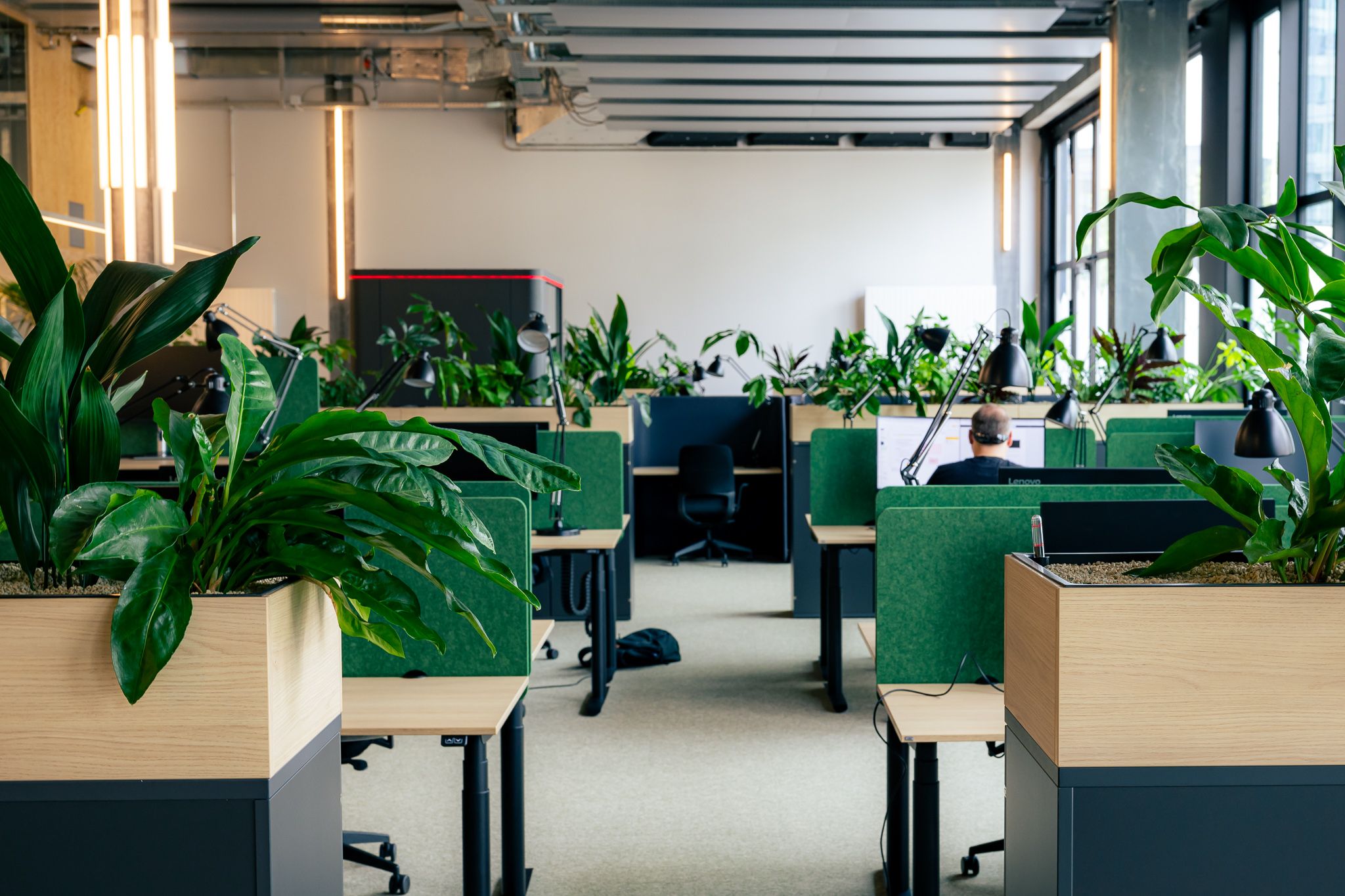 Arbeitsplatztrenner Supra – Akustische Tischtrenner – Produktabbildung 8