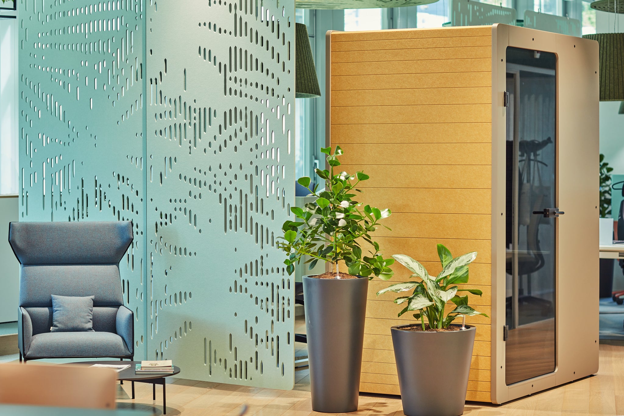 Deckenpanel Jungle – Deckenabsorber – Produktabbildung 7