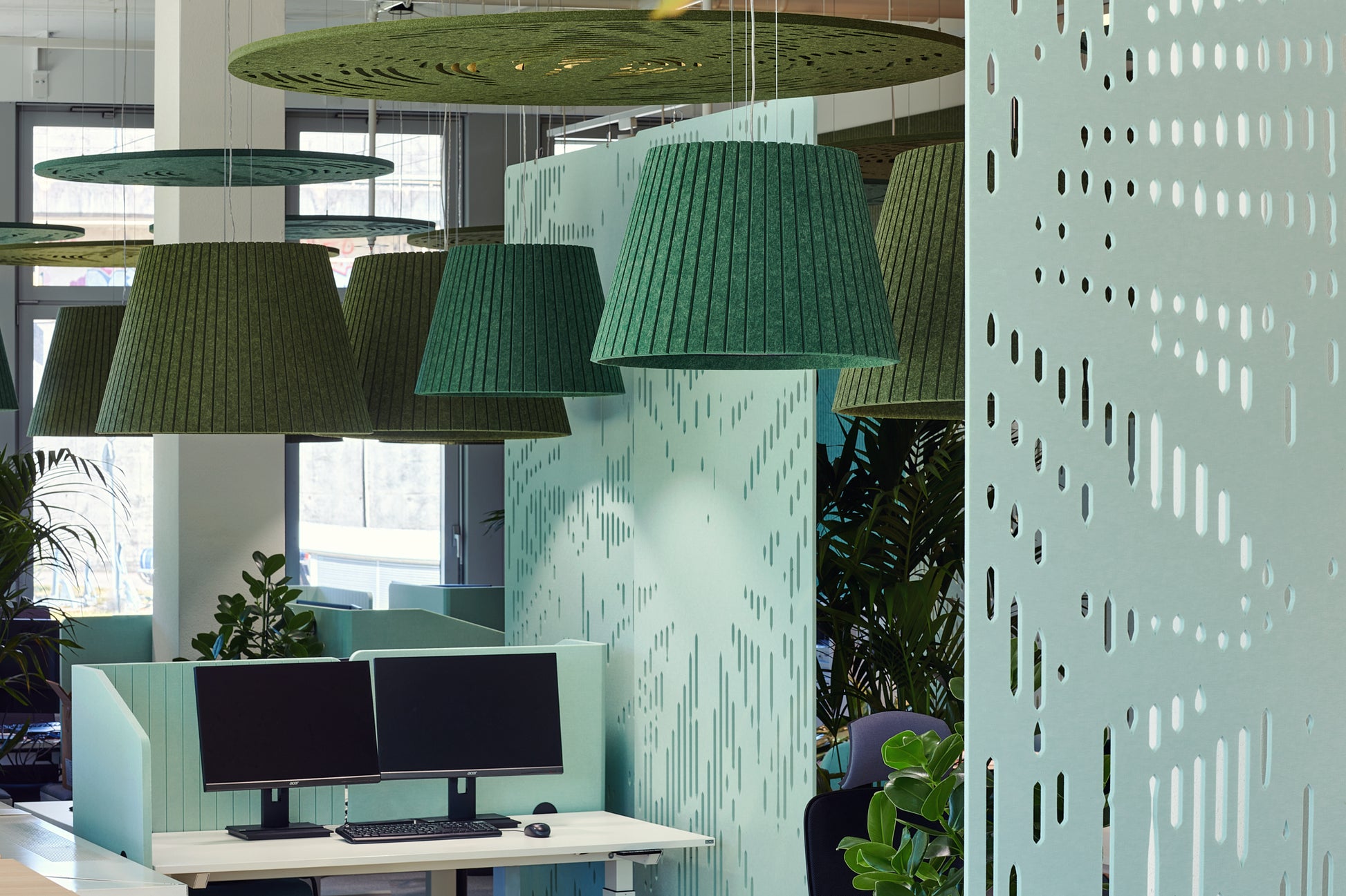 Deckenpanel Jungle – Deckenabsorber – Produktabbildung 8