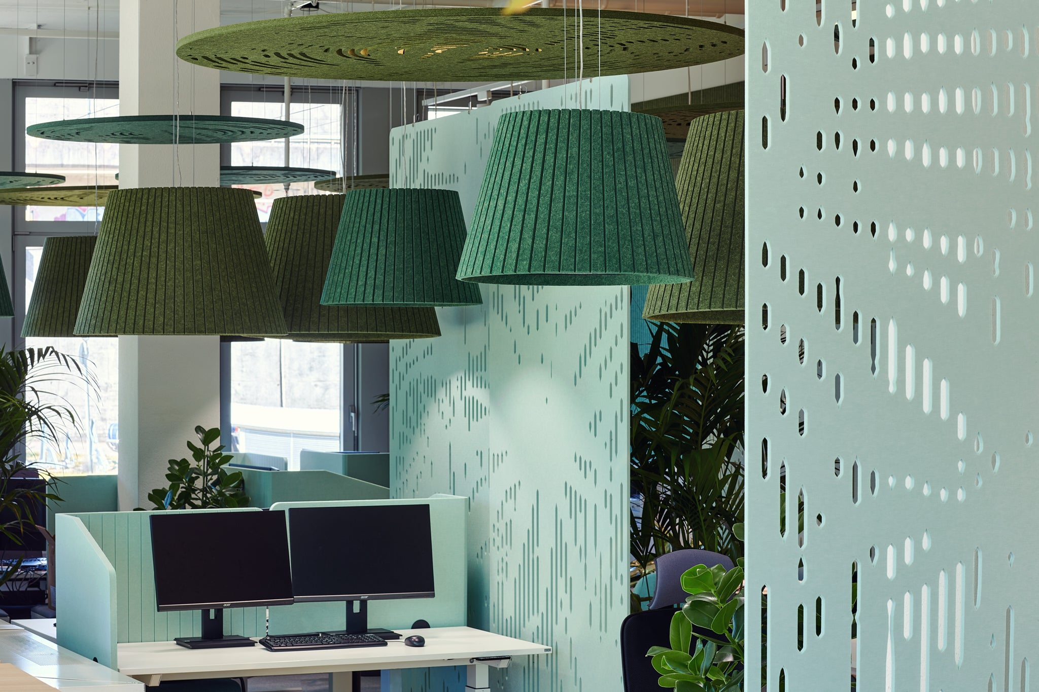 Deckenpanel Jungle – Deckenabsorber – Produktabbildung 8