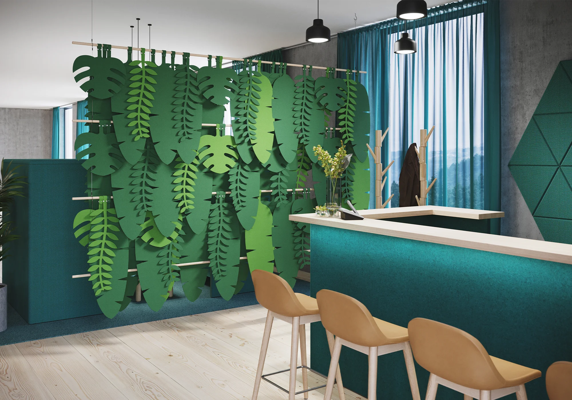 Glimåkra JungleWall Wandabsorber, Ansicht 3