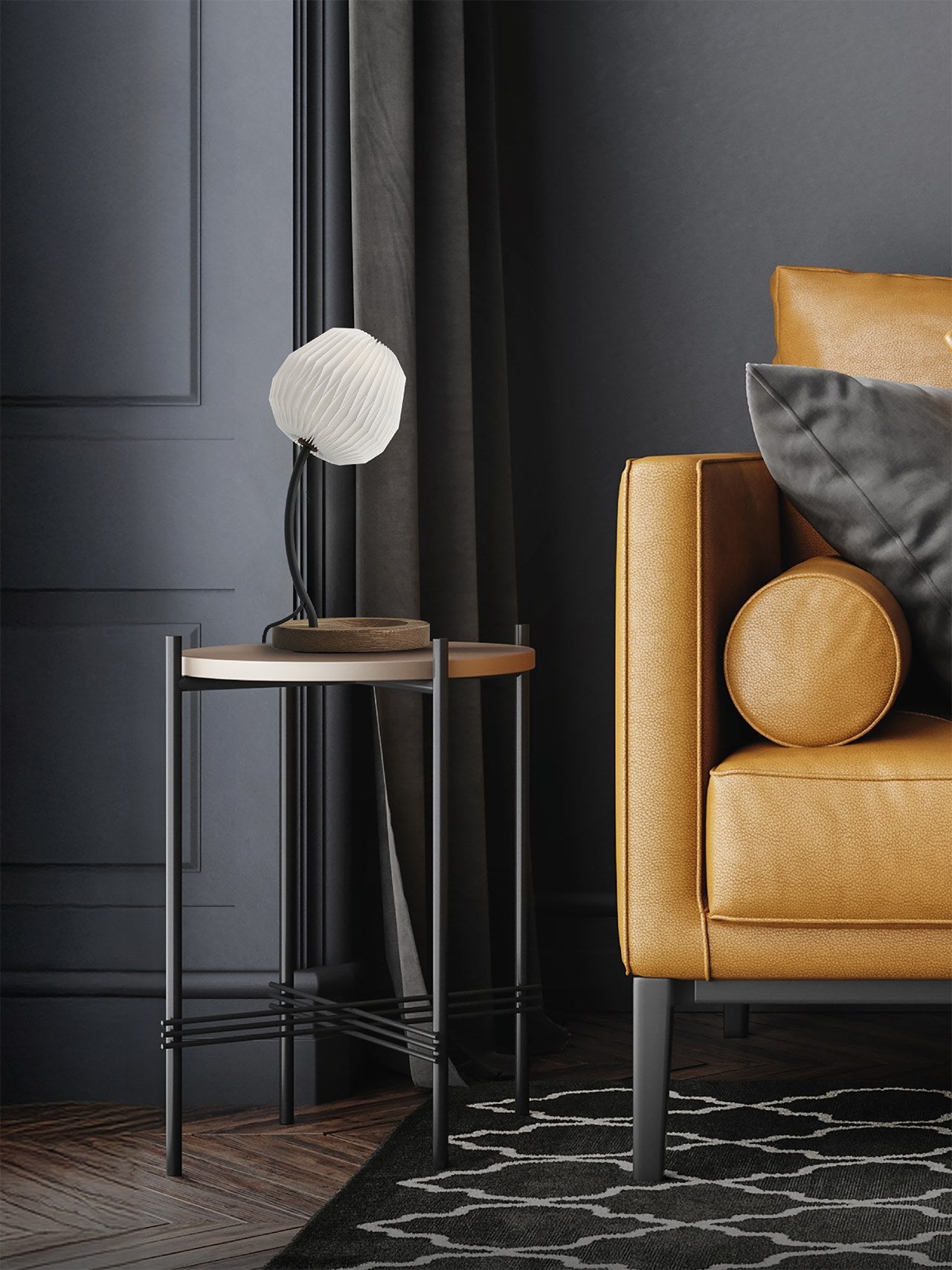 Modell 330 Bouquet Tischleuchte von LE KLINT, im Raum