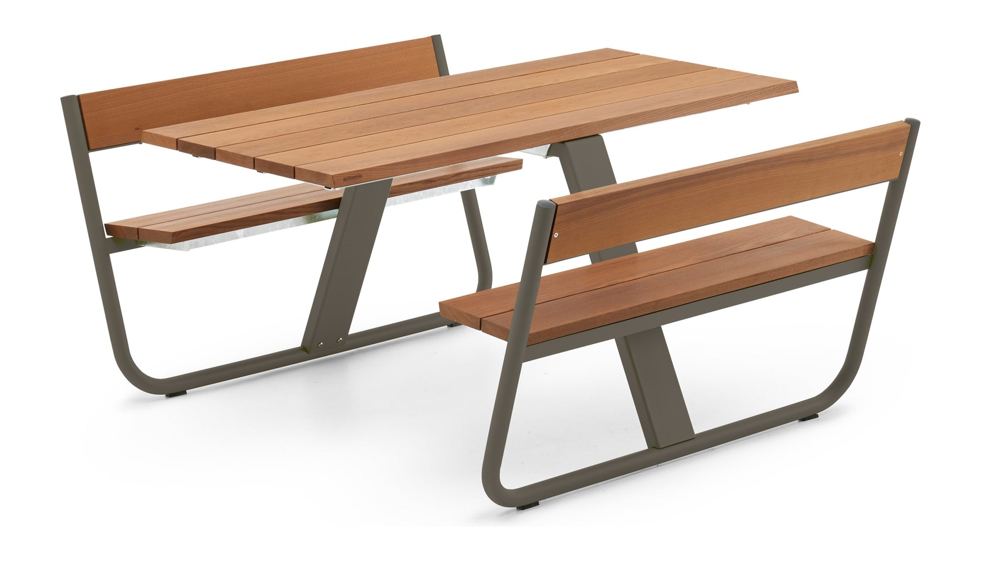 Manille Picknicktisch von Extremis aus PEFC-Holz