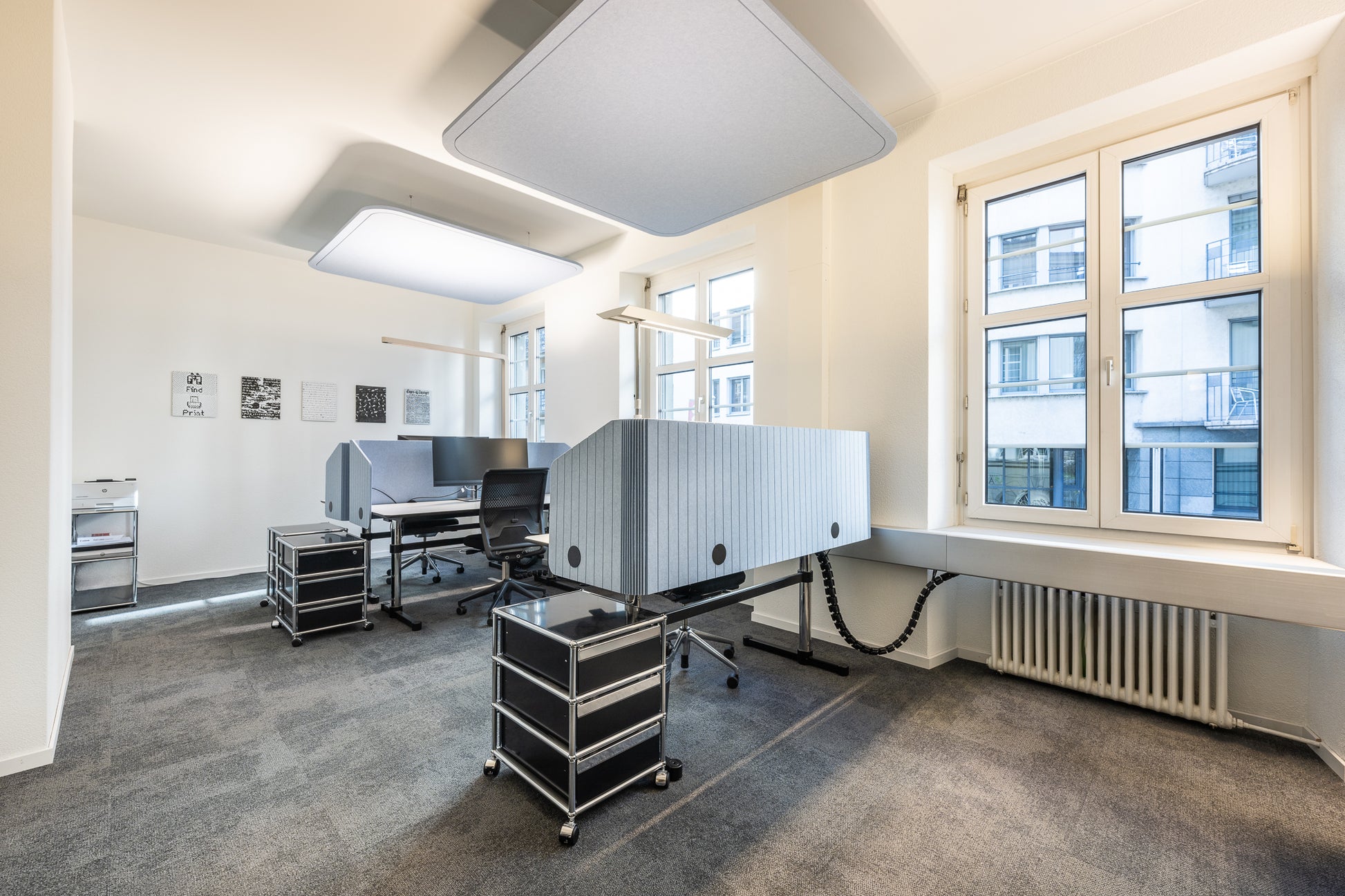 Arbeitsplatztrenner Wrap – Akustische Tischtrenner – Produktabbildung 9