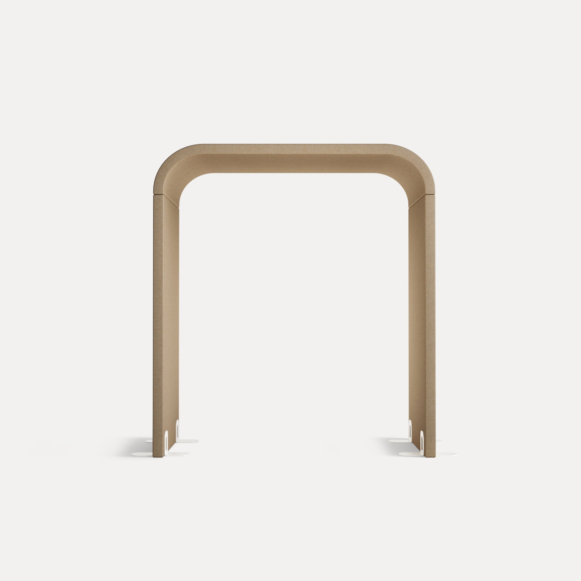 Arc Stellwand, Seitenansicht im modernen Büroambiente.