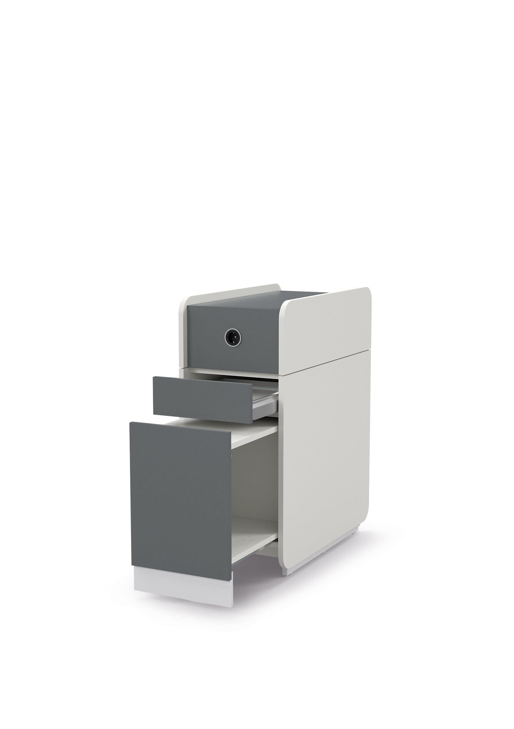 Orgacontainer Concept Q Base offen | Büromöbel Primo Vero GmbH