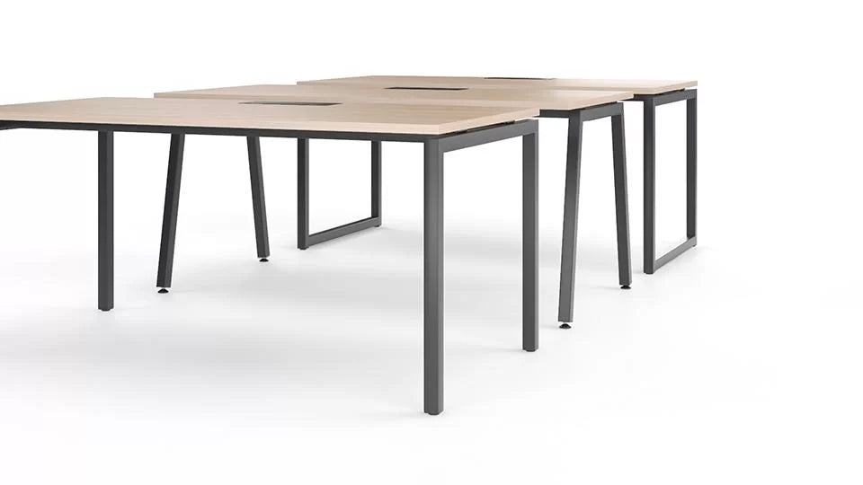 Schreibtisch Nova A, Detailansicht