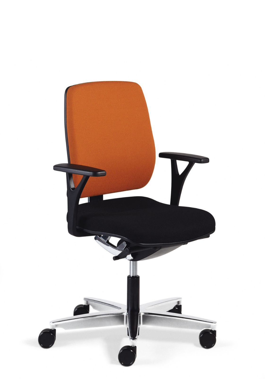 Bürodrehstuhl early bird | niedrige Rückenlehne (520 mm)