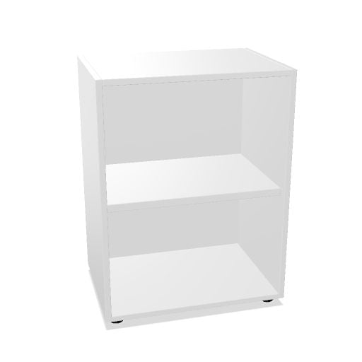 Teilplanung clear vor Wand Regal 600 x 423 mm (BxT)  2 OH