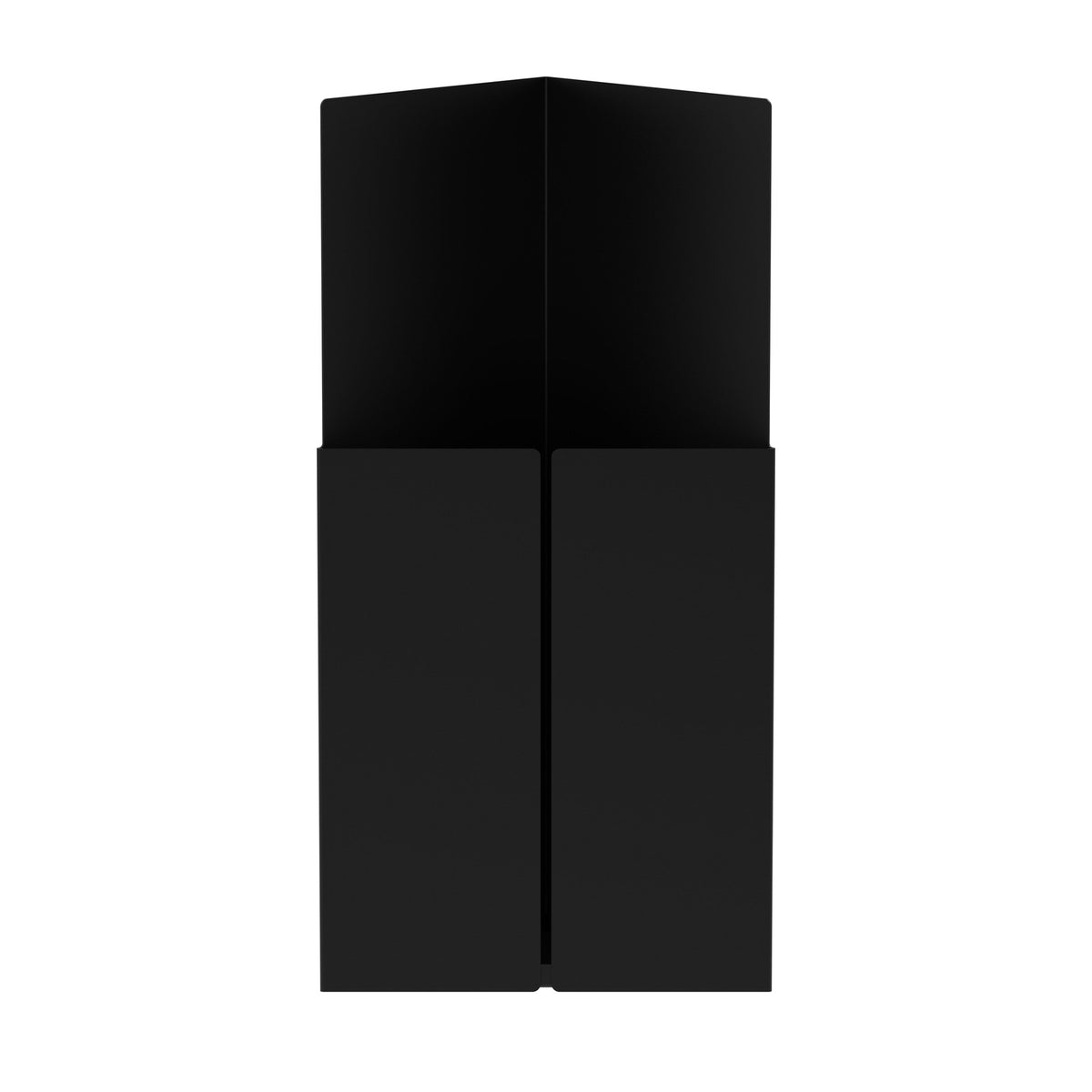 Tangram Schirmständer in Raven Black, Vorderansicht
