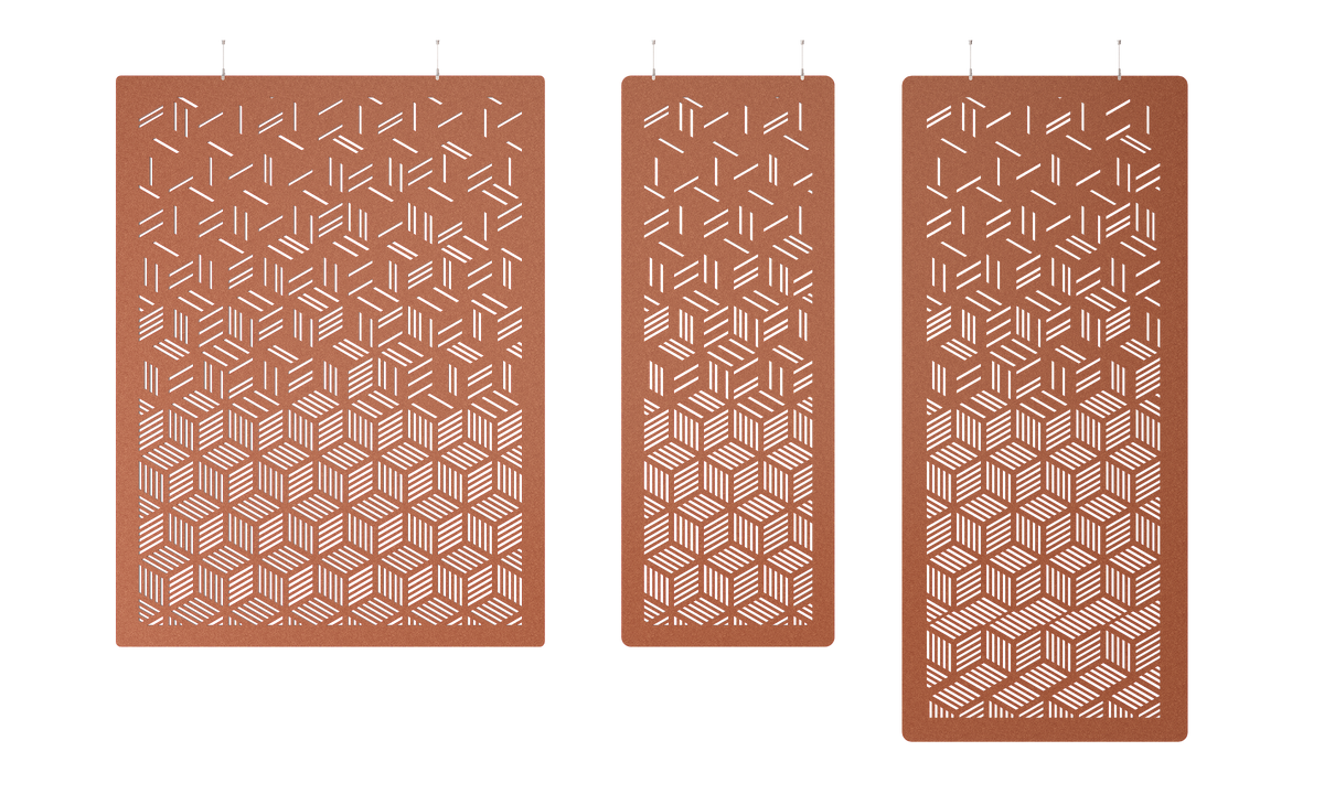 Raumtrenner Kyvos in Terracotta (239)