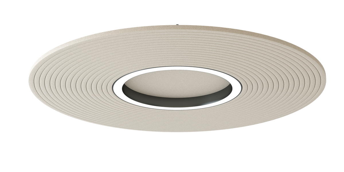 Akustikleuchte Orbis in Linen (107)