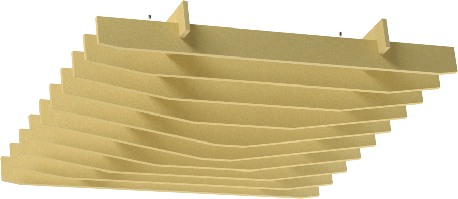 Peak Modular – Deckenbaffel von Impact Acoustic (Ansicht 2)