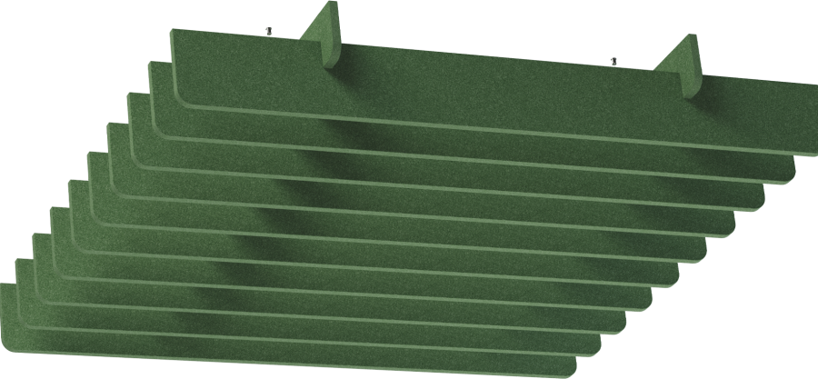 Straight Modular – Deckenbaffel von Impact Acoustic (Ansicht 2)