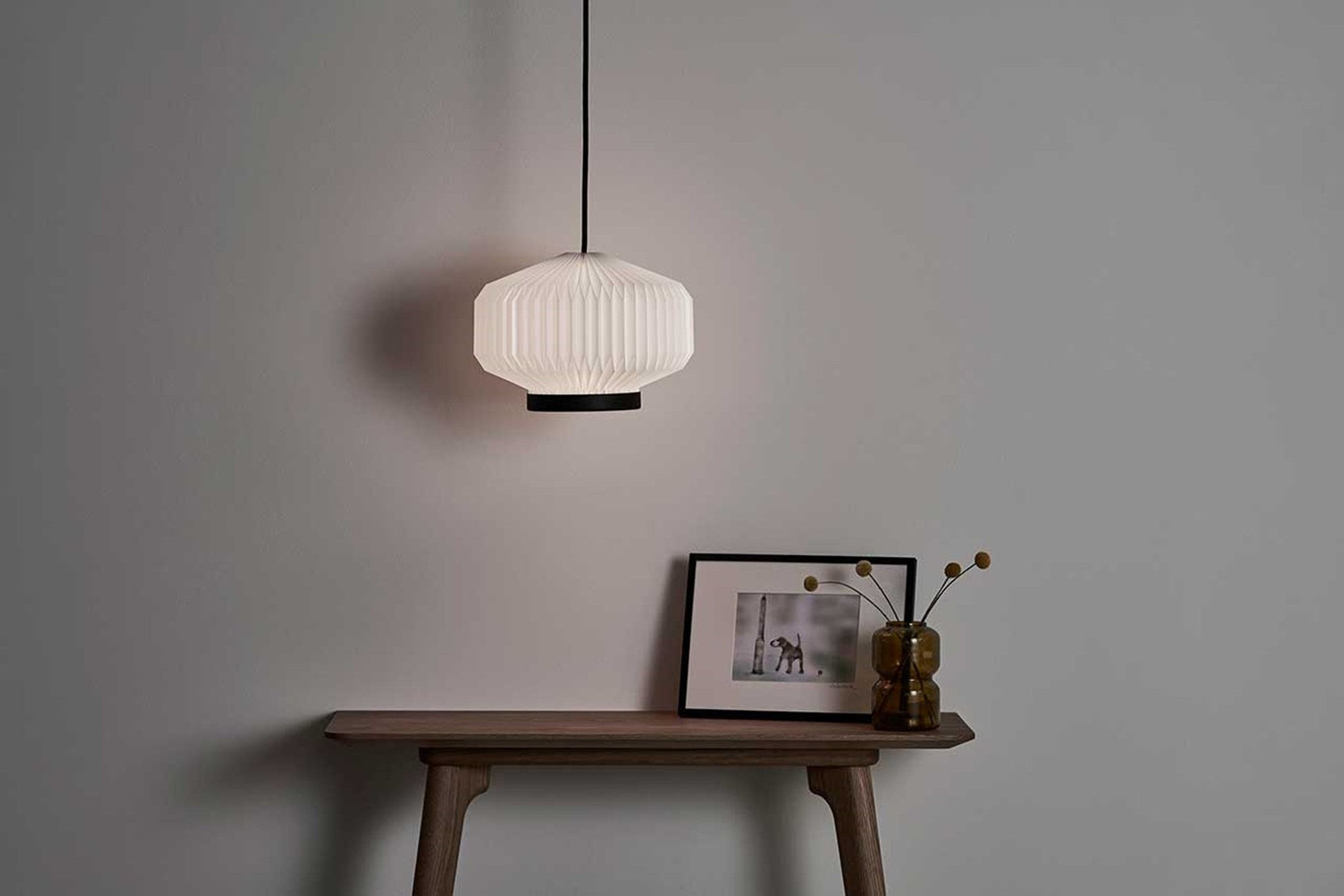 Modell 186 Shibui Pendelleuchte von LE KLINT, Anwendungsbeispiel